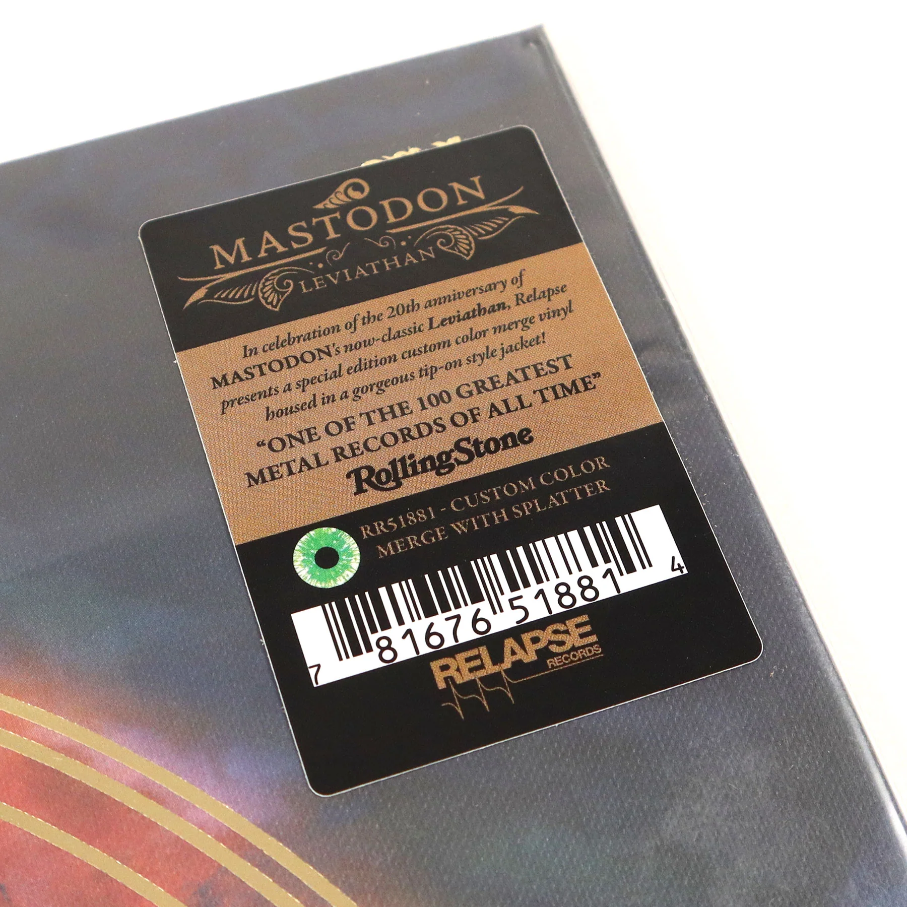 Mastodon: Leviathan (Green Splatter Colored Vinyl) Vinyl LP - Image 4