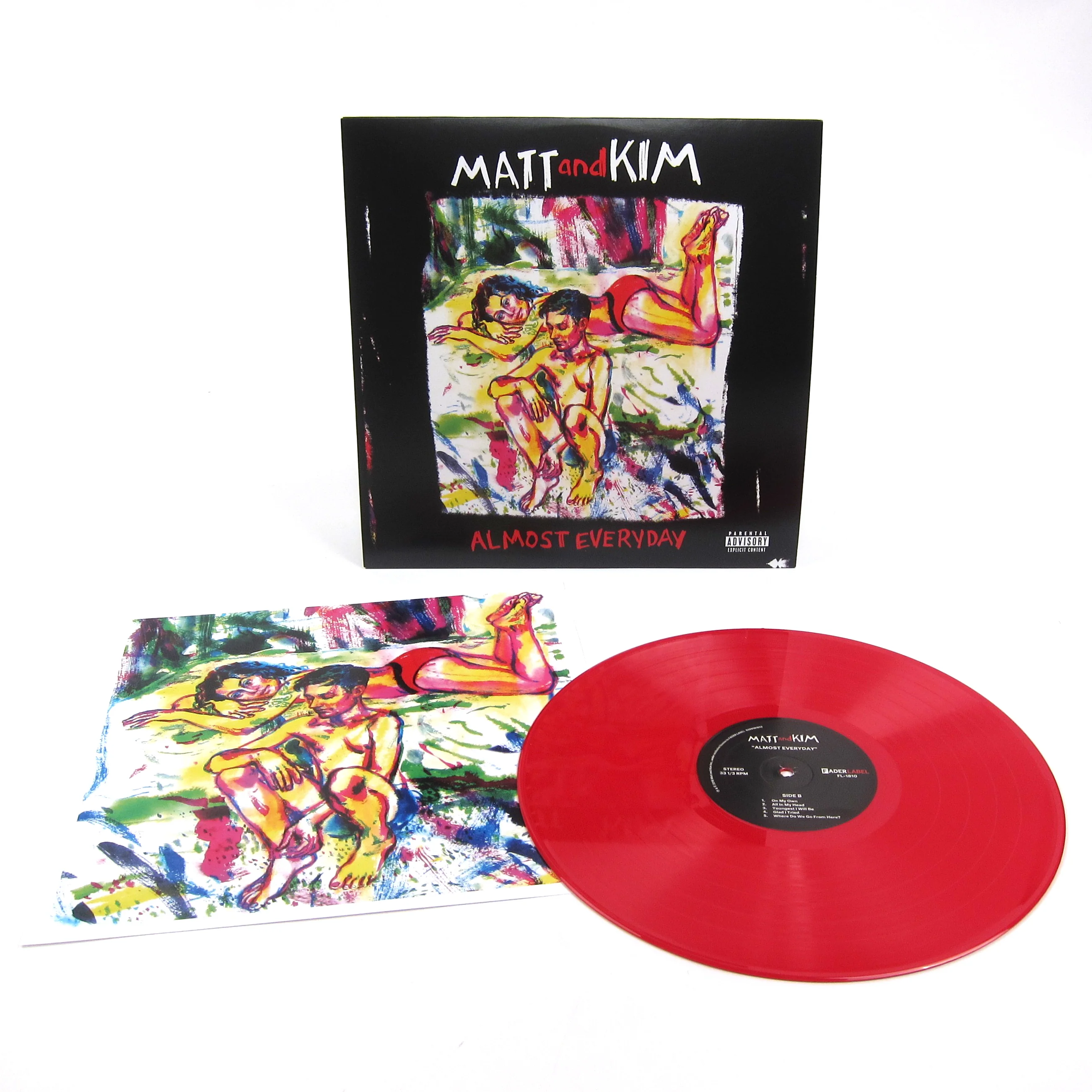 Matt & Kim: Almost Everyday (Colored Vinyl) Vinyl LP - Image 2