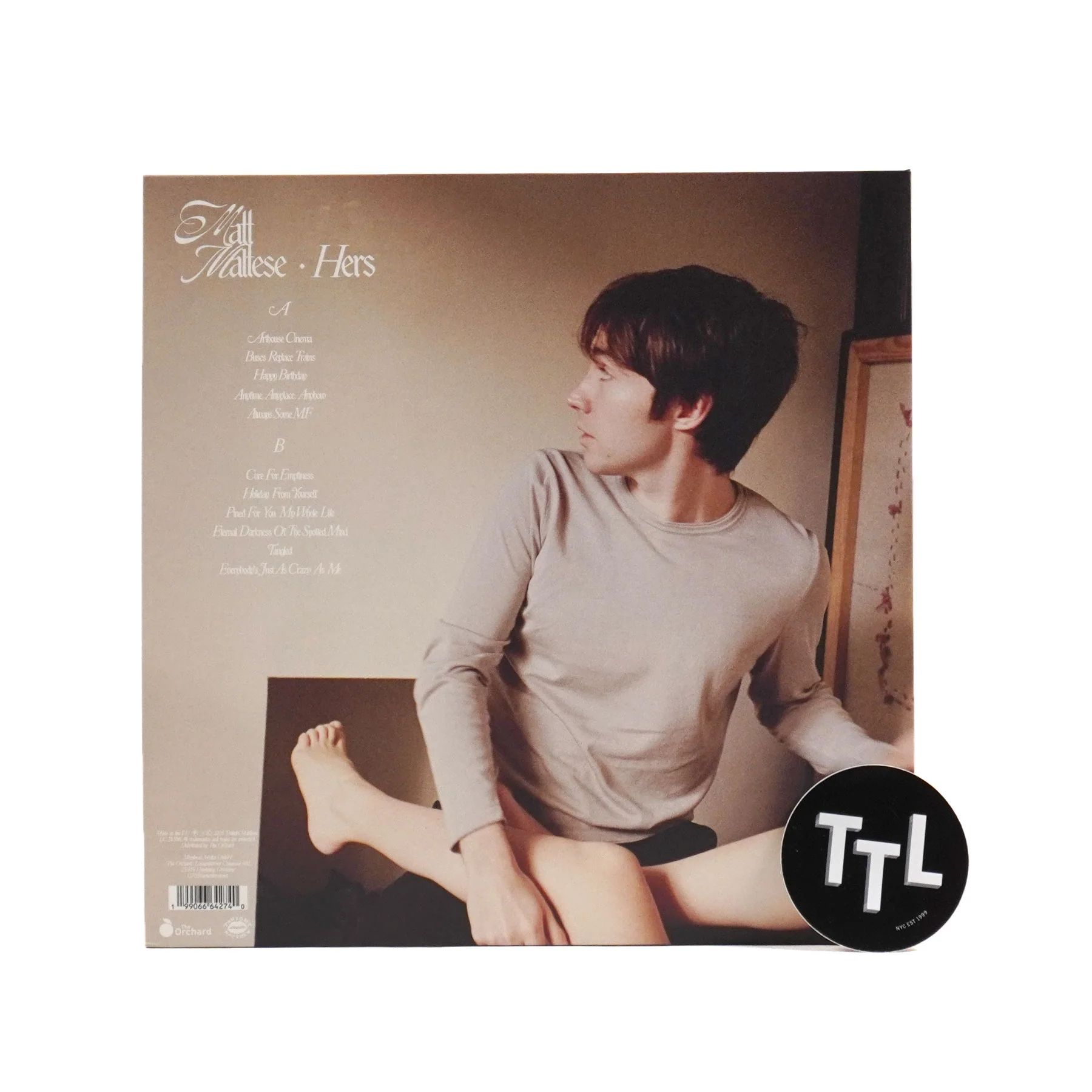 Matt Maltese: Hers (Indie Exclusive Colored Vinyl) Vinyl LP - Image 4