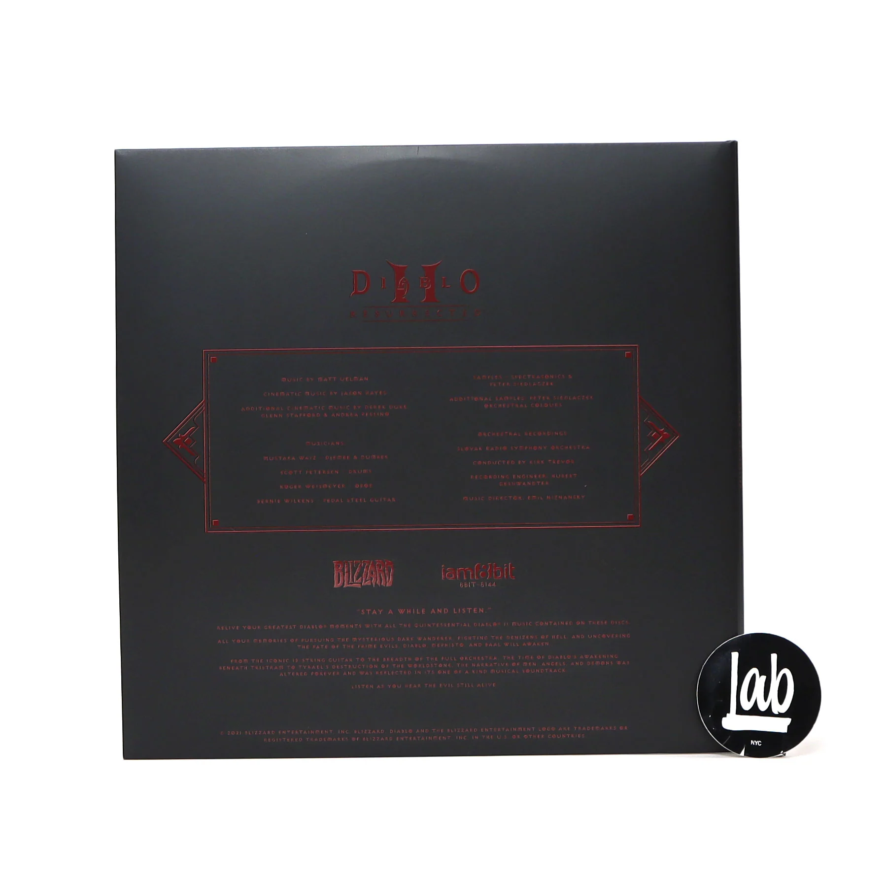 Matt Uelman: Diablo II Resurrected (Colored Vinyl) Vinyl 2LP - Image 3