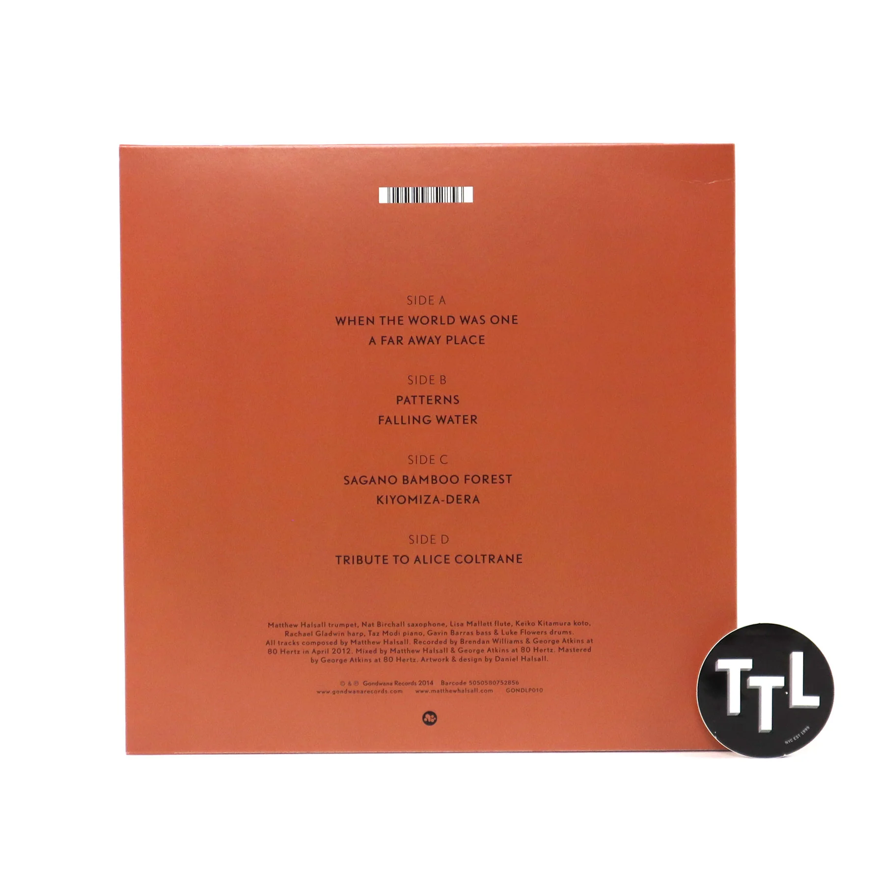 Matthew Halsall & The Gondwana Orchestra: When The World Was One Vinyl 2LP - Image 3