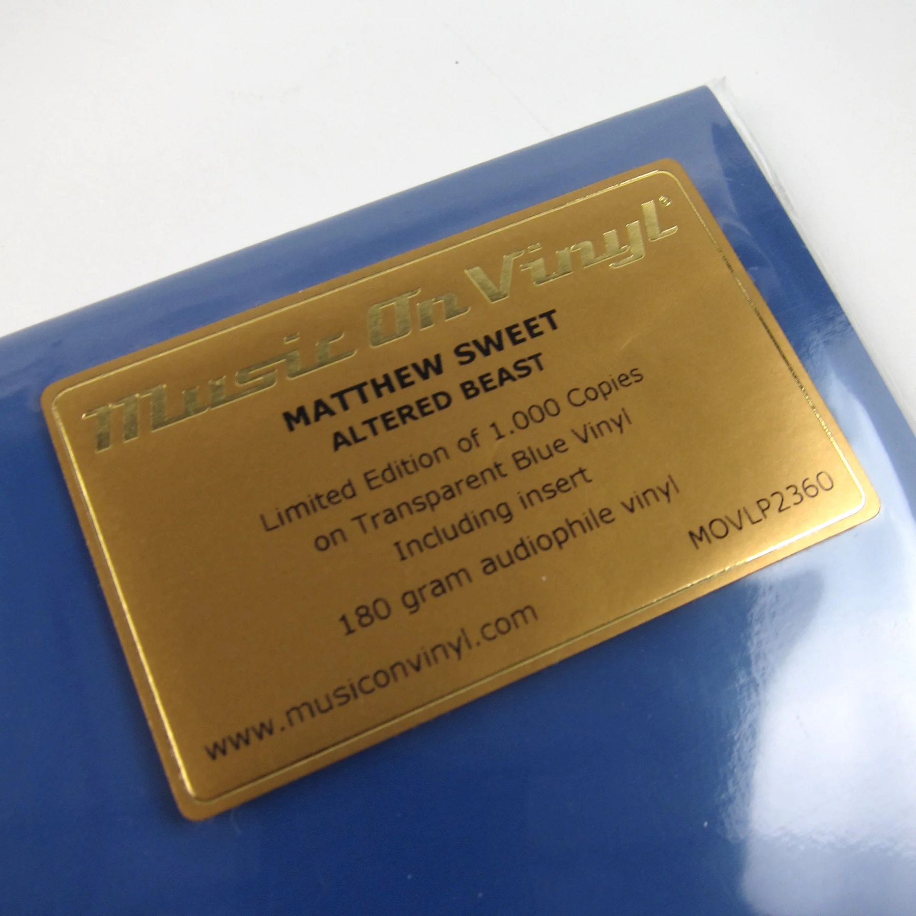 Matthew Sweet: Altered Beast (Music On Vinyl 180g, Colored Vinyl) Vinyl LP - Image 4