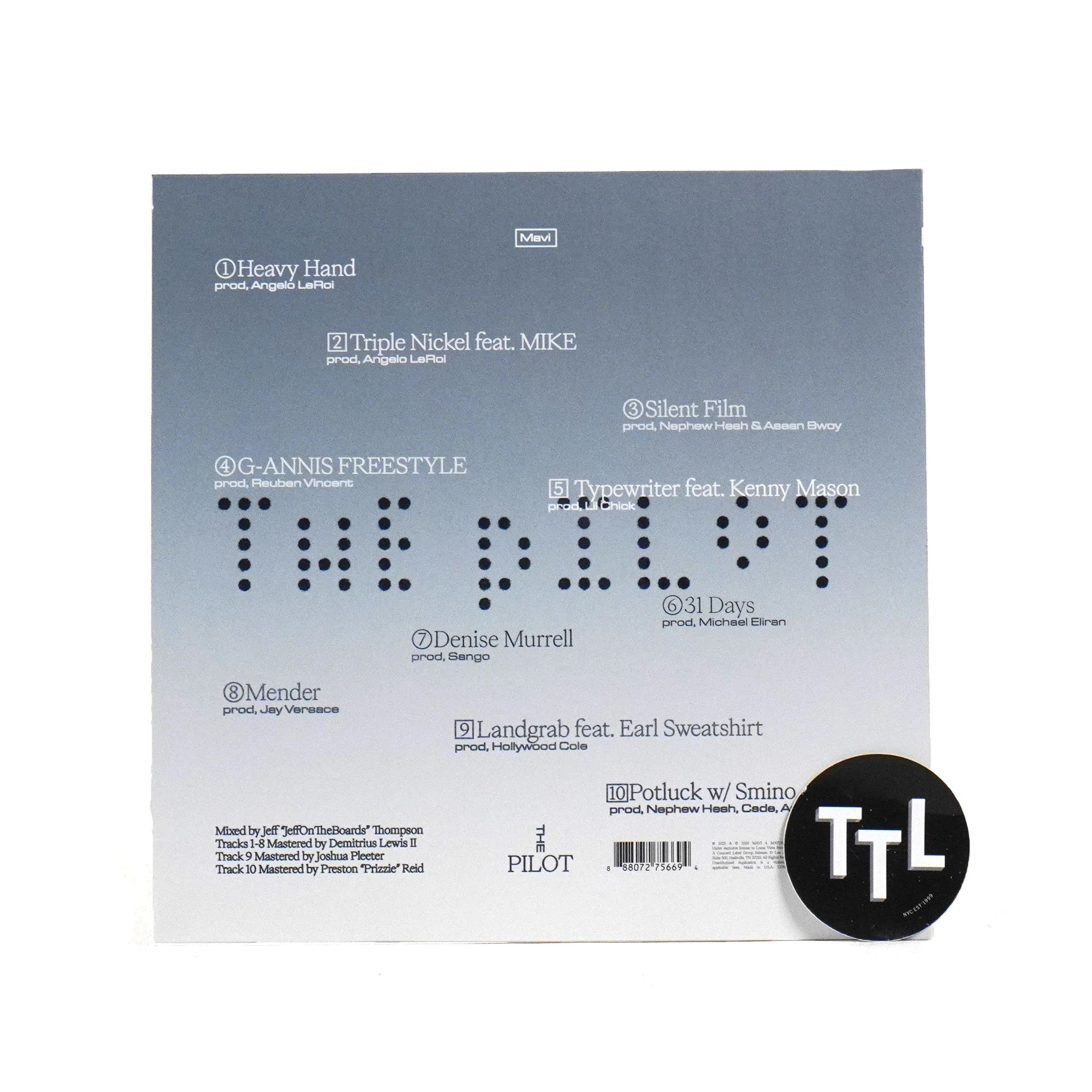 Mavi: The Pilot (Colored Vinyl) Vinyl LP - Image 3