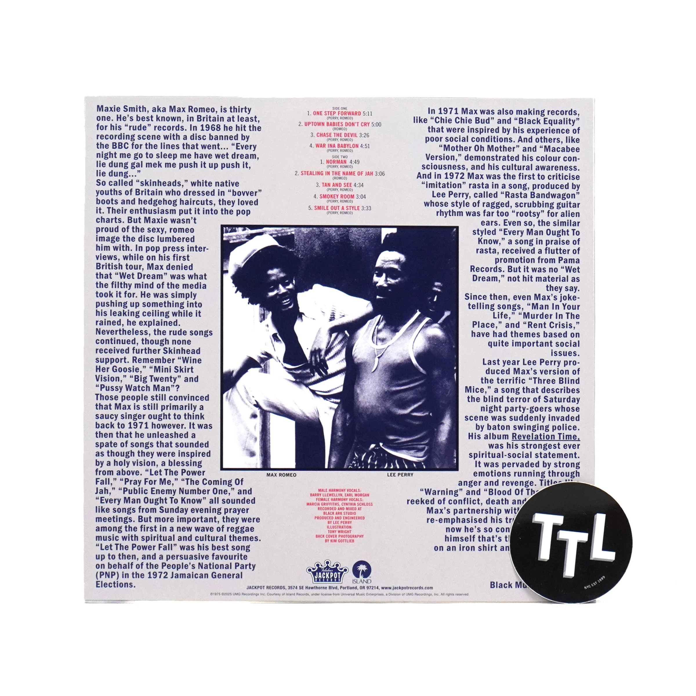 Max Romeo & The Upsetters: War Ina Babylon (AAA Master, Colored Vinyl) Vinyl LP - Image 3