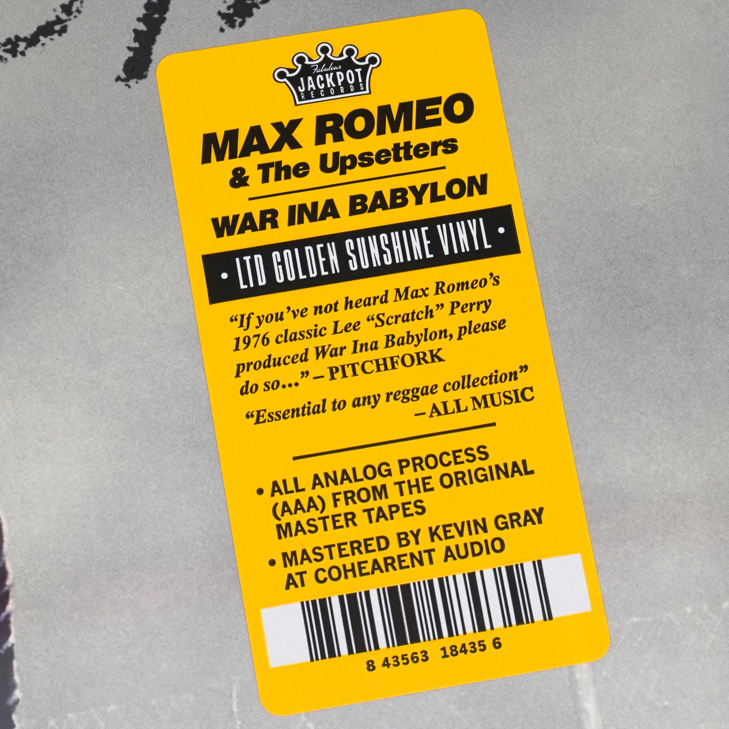 Max Romeo & The Upsetters: War Ina Babylon (AAA Master, Colored Vinyl) Vinyl LP - Image 4