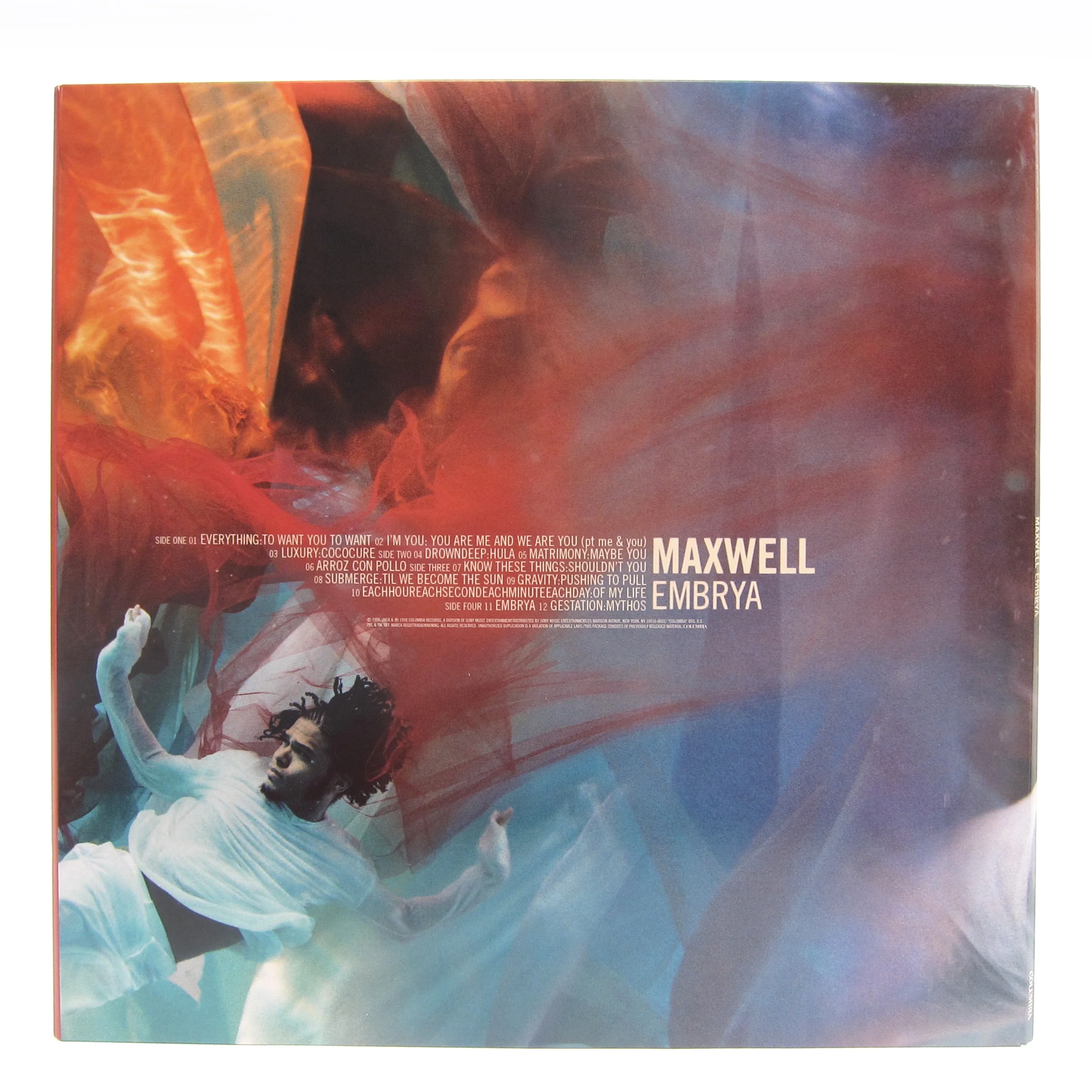 Maxwell: Embrya (Colored Vinyl) Vinyl 2LP - Image 3