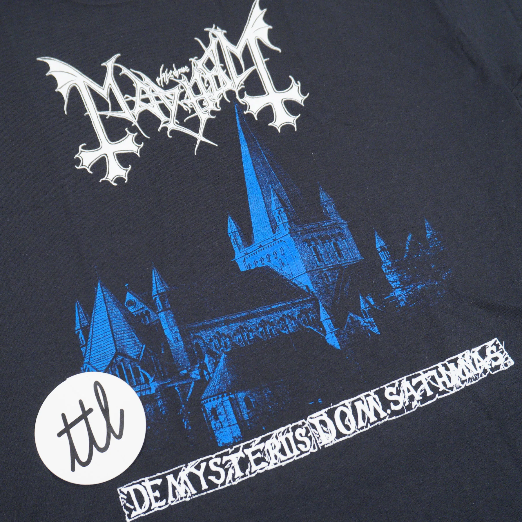 Mayhem: De Mysteriis Dom Sathanas Shirt - Black - Image 2