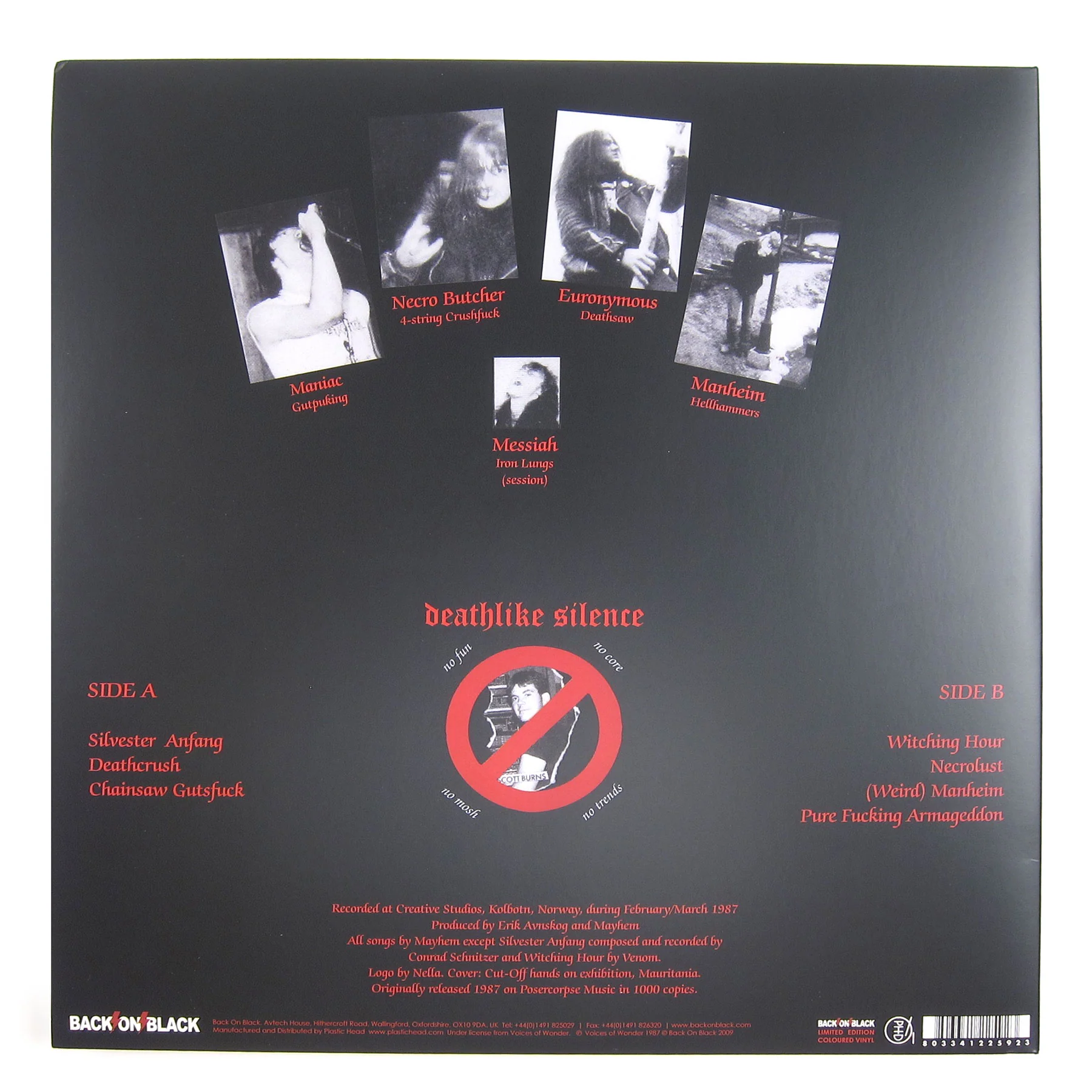 Mayhem: Deathcrush Vinyl LP - Image 3