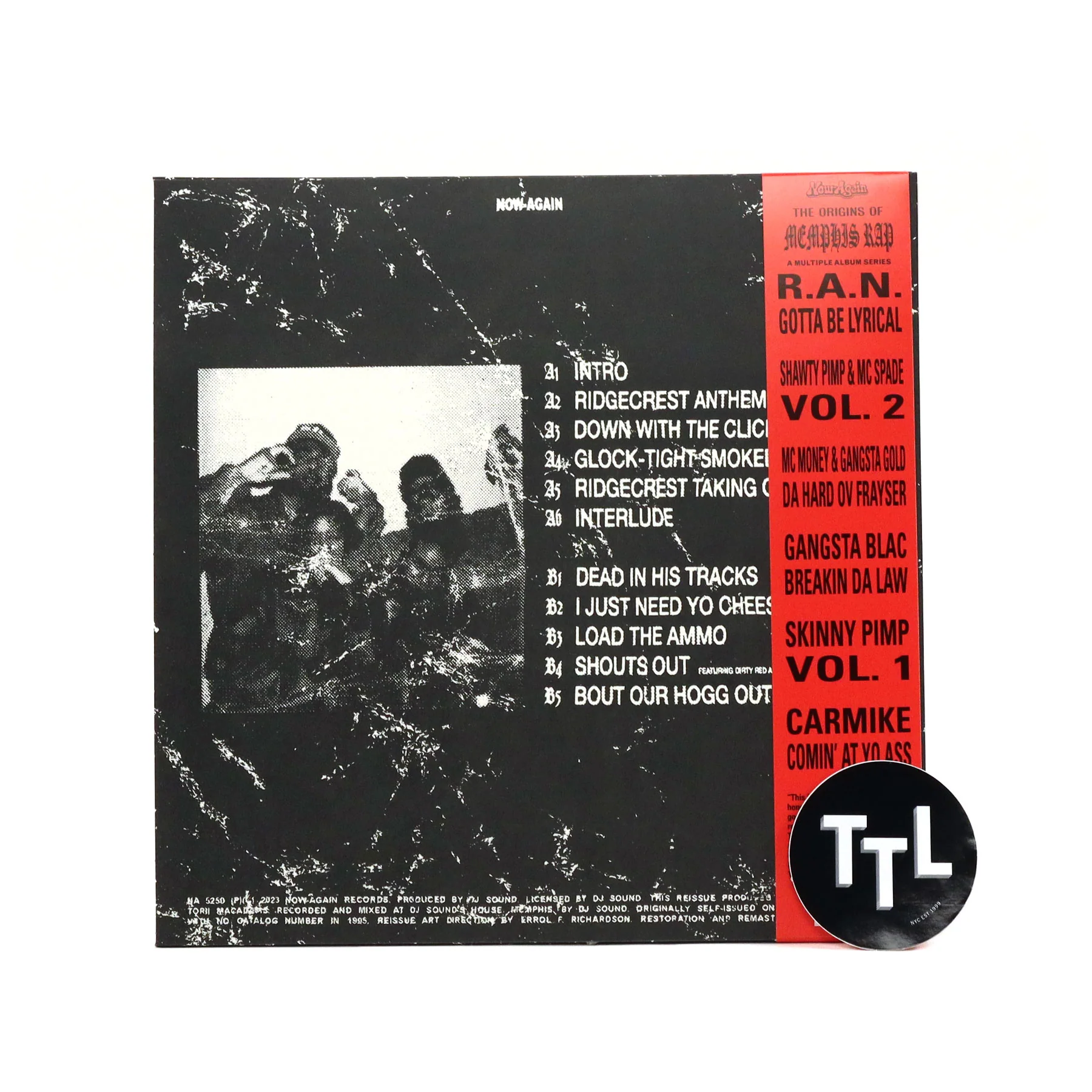 MC Money & Gangsta Gold: Da Hard Ov Frayser (Colored Vinyl) Vinyl LP - Image 3