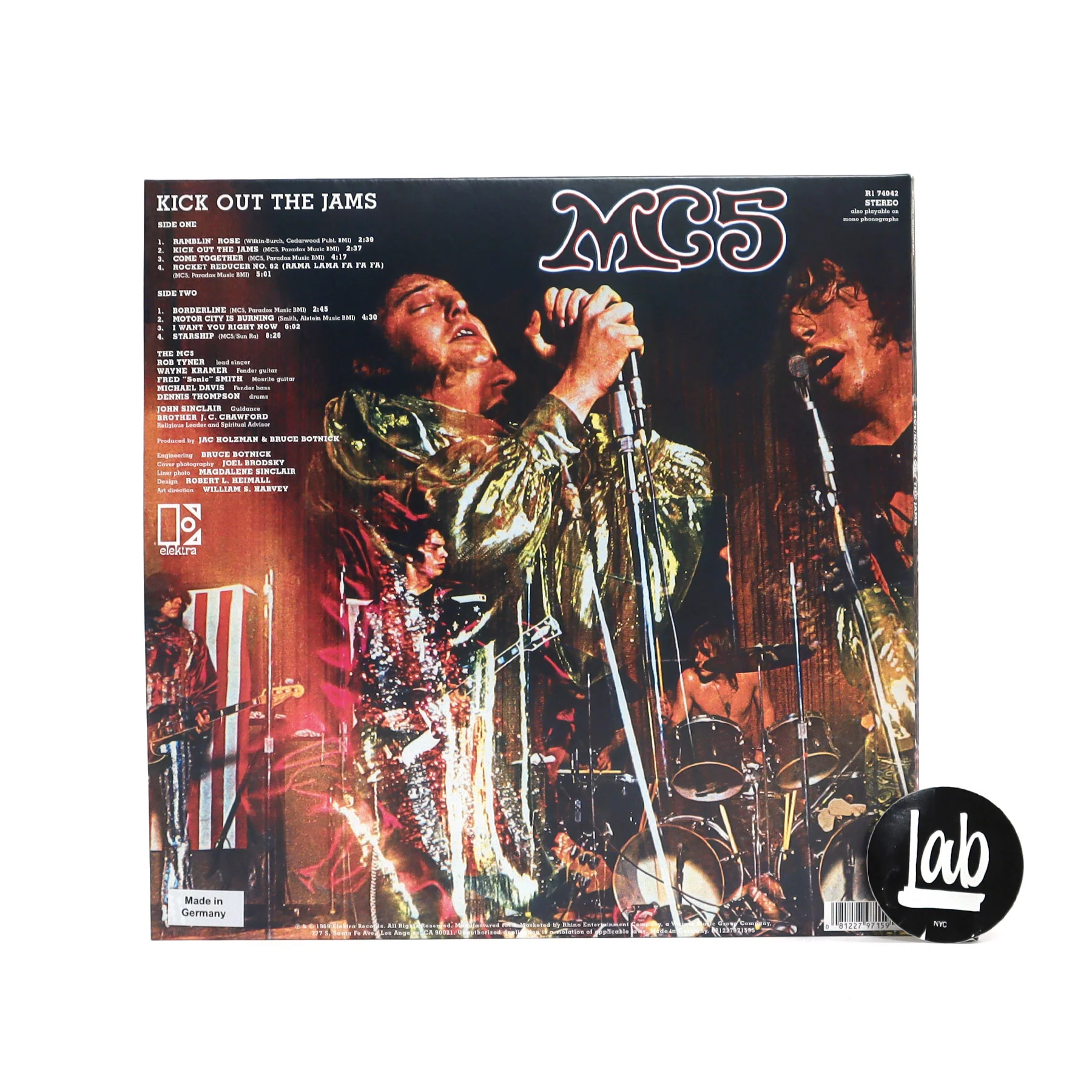 MC5: Kick Out The Jams (180g) Vinyl LP - Image 3
