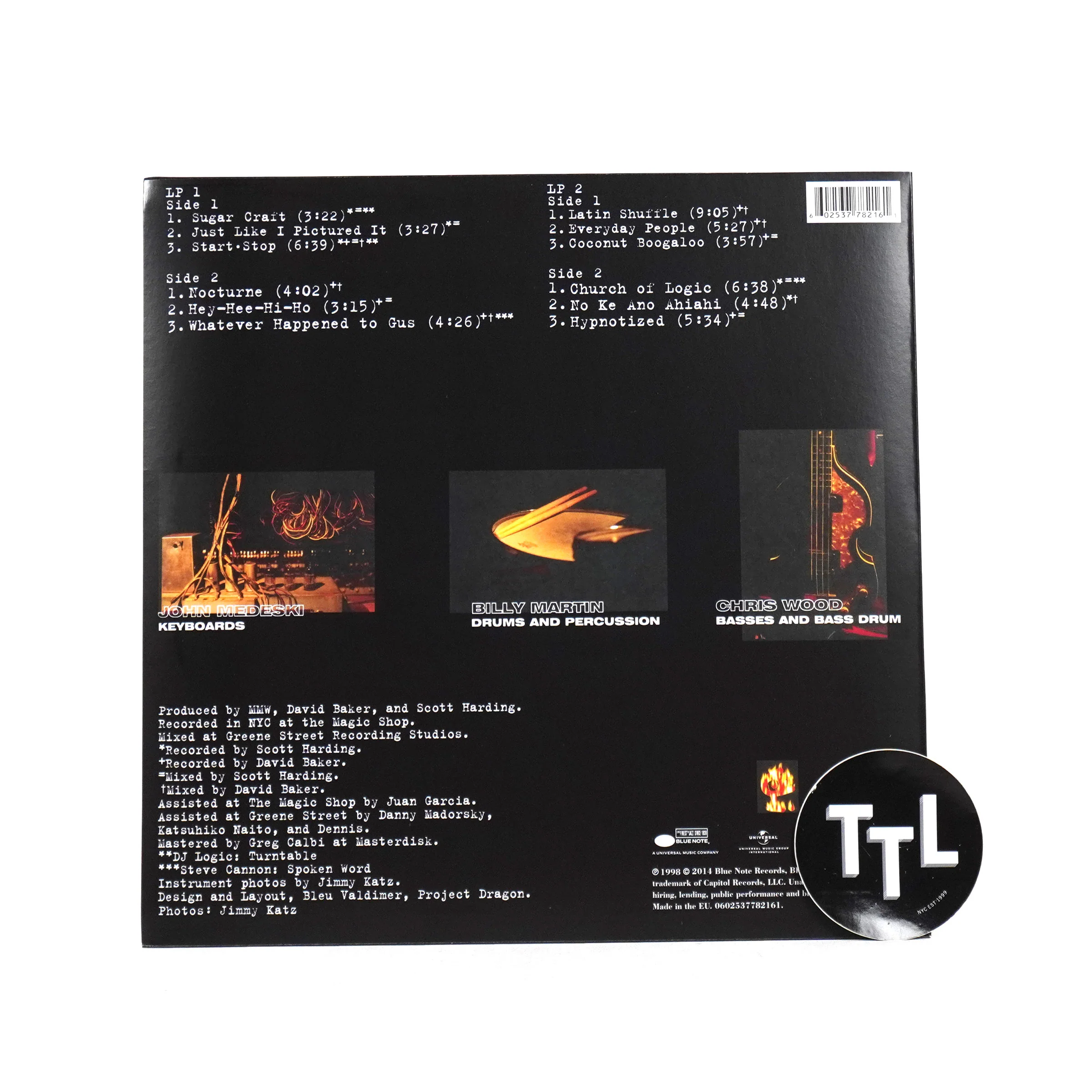 Medeski, Martin & Wood: Combustication Vinyl 2LP - Image 3