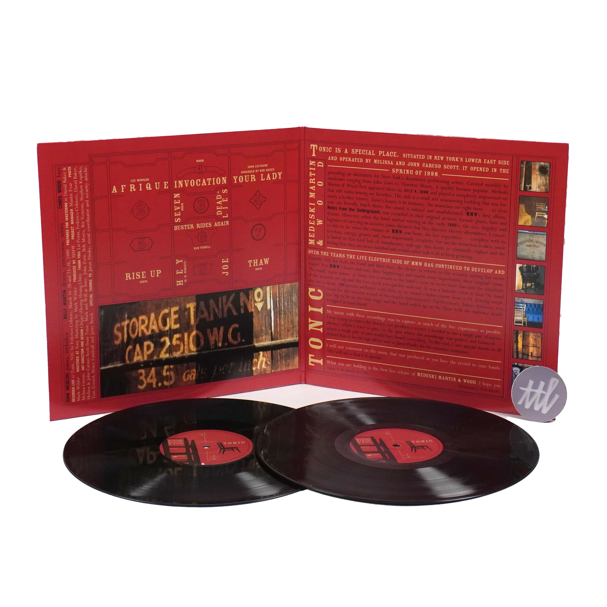 Medeski, Martin & Wood: Tonic (180g) Vinyl 2LP - Image 2