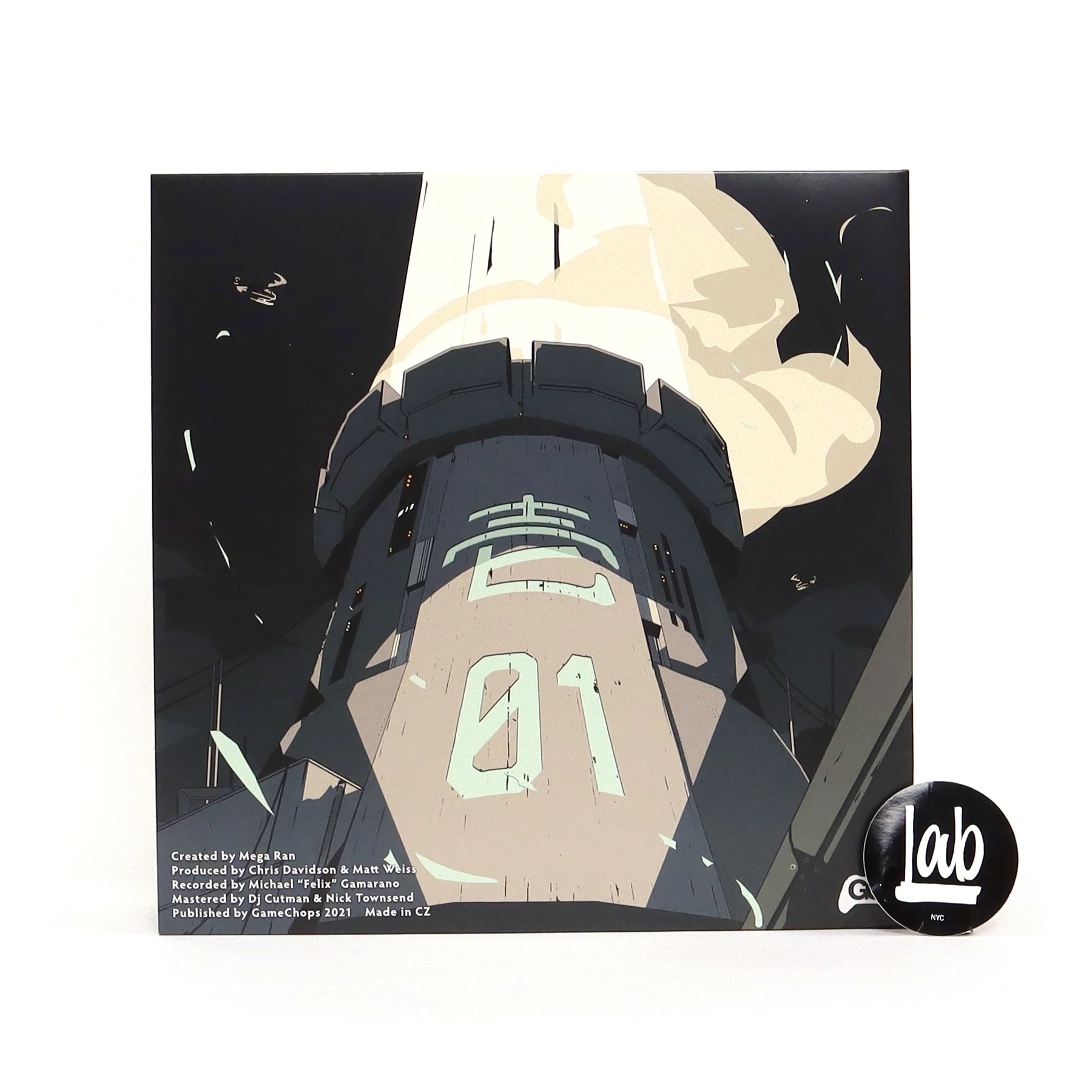 Mega Ran & Gamechops: Black Materia - The Remake (Colored Vinyl) Vinyl 2LP - Image 3