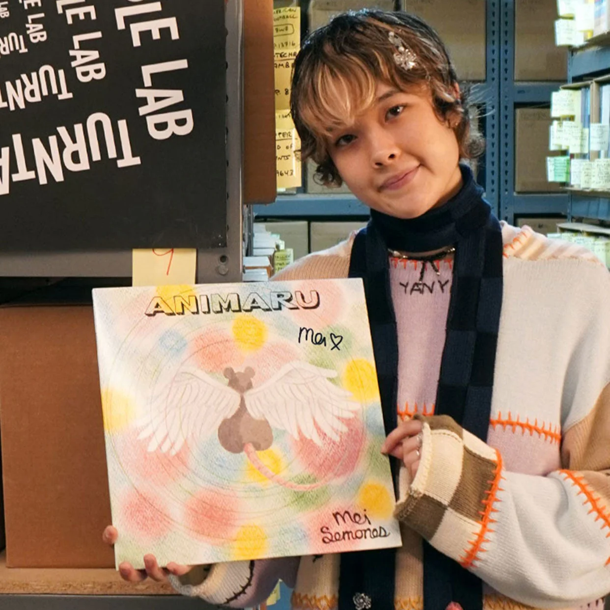 Mei Semones: Animaru (Colored Vinyl) Vinyl LP - Signed Copies - LIMIT 1 PER CUSTOMER - Image 2
