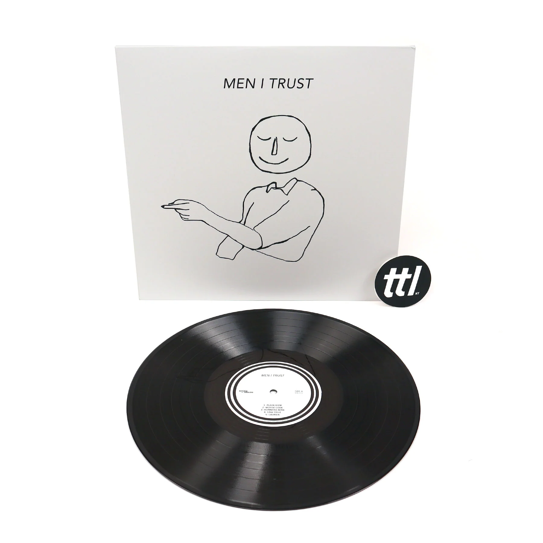 Men I Trust: Men I Trust (Black Ice Colored Vinyl) Vinyl LP - Image 2