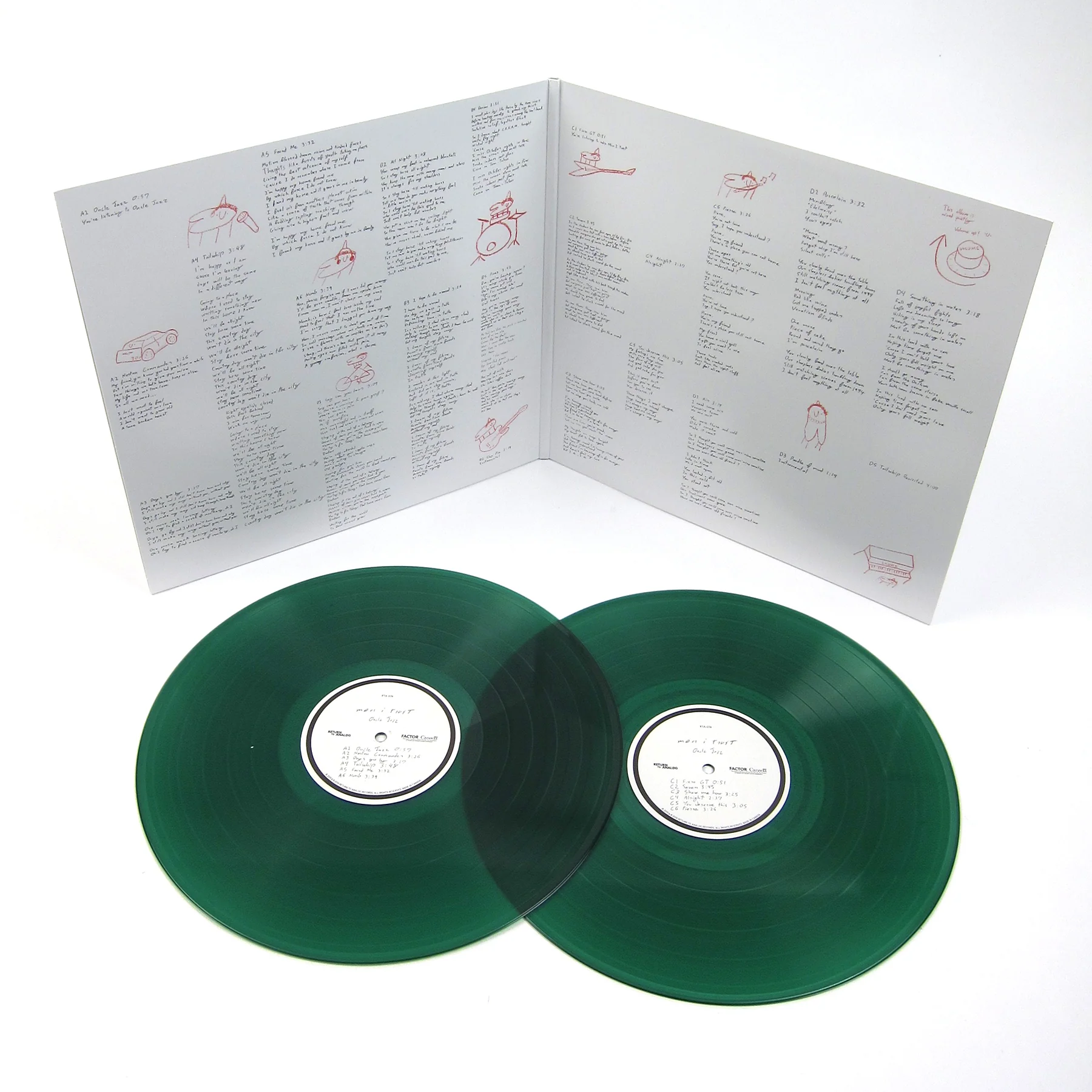 Men I Trust: Oncle Jazz (Green Colored Vinyl) Vinyl 2LP - Image 2