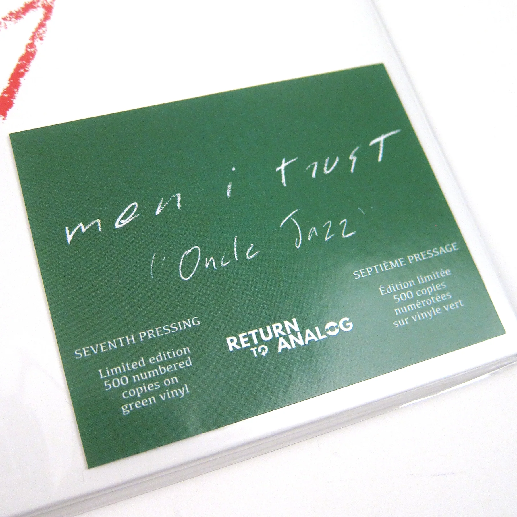 Men I Trust: Oncle Jazz (Green Colored Vinyl) Vinyl 2LP - Image 3