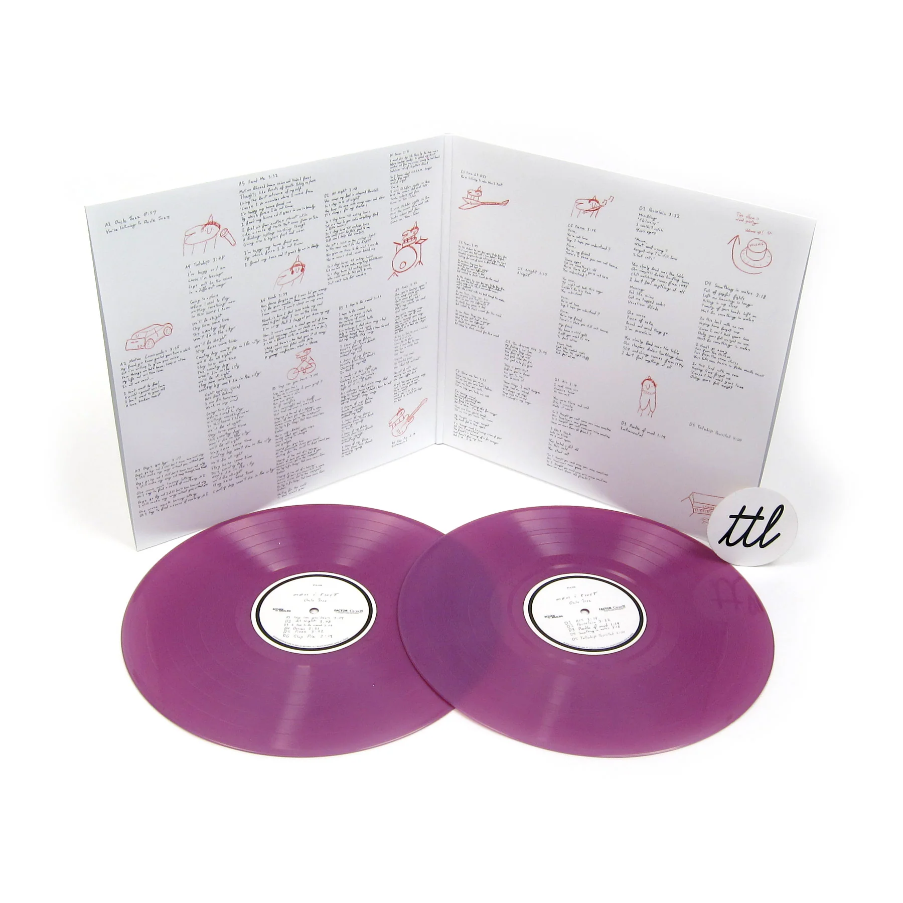 Men I Trust: Oncle Jazz (Violet Colored Vinyl) Vinyl 2LP - Image 2