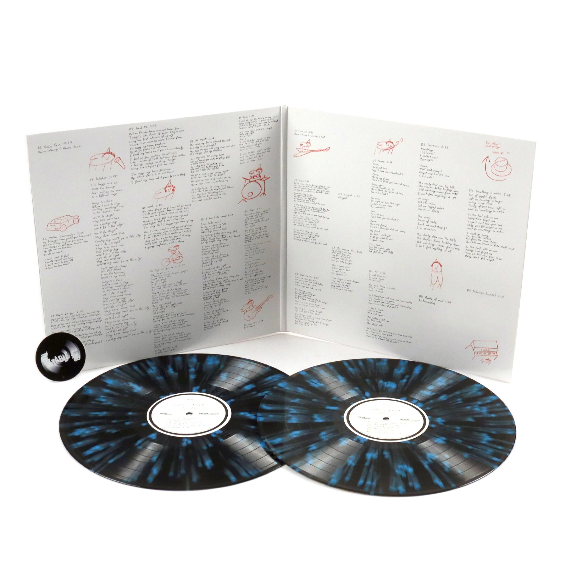 Men I Trust: Oncle Jazz (Black & Blue Splatter Colored Vinyl) Vinyl 2LP - Image 3