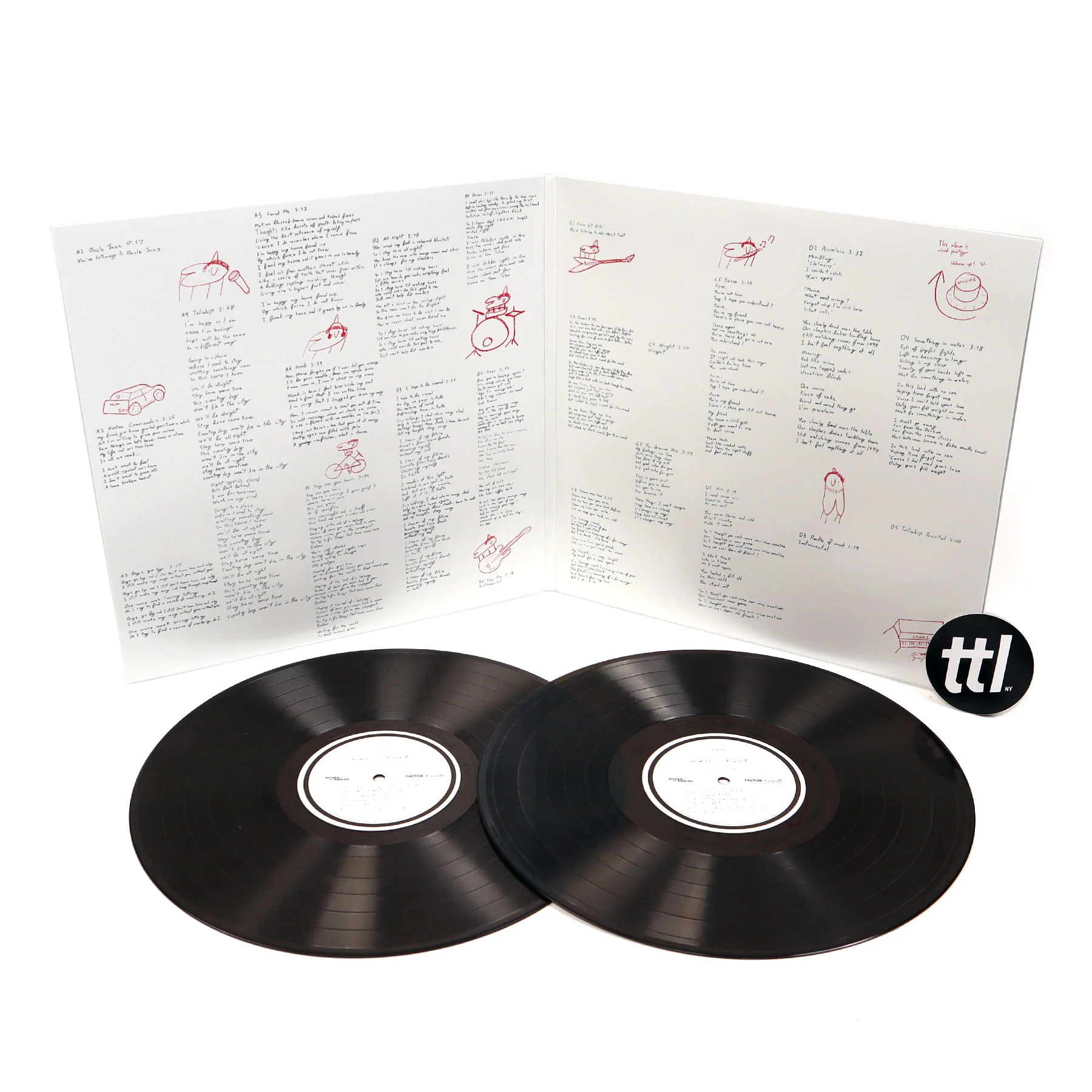 Men I Trust: Oncle Jazz (Black Ice Colored Vinyl) Vinyl 2LP - Image 2
