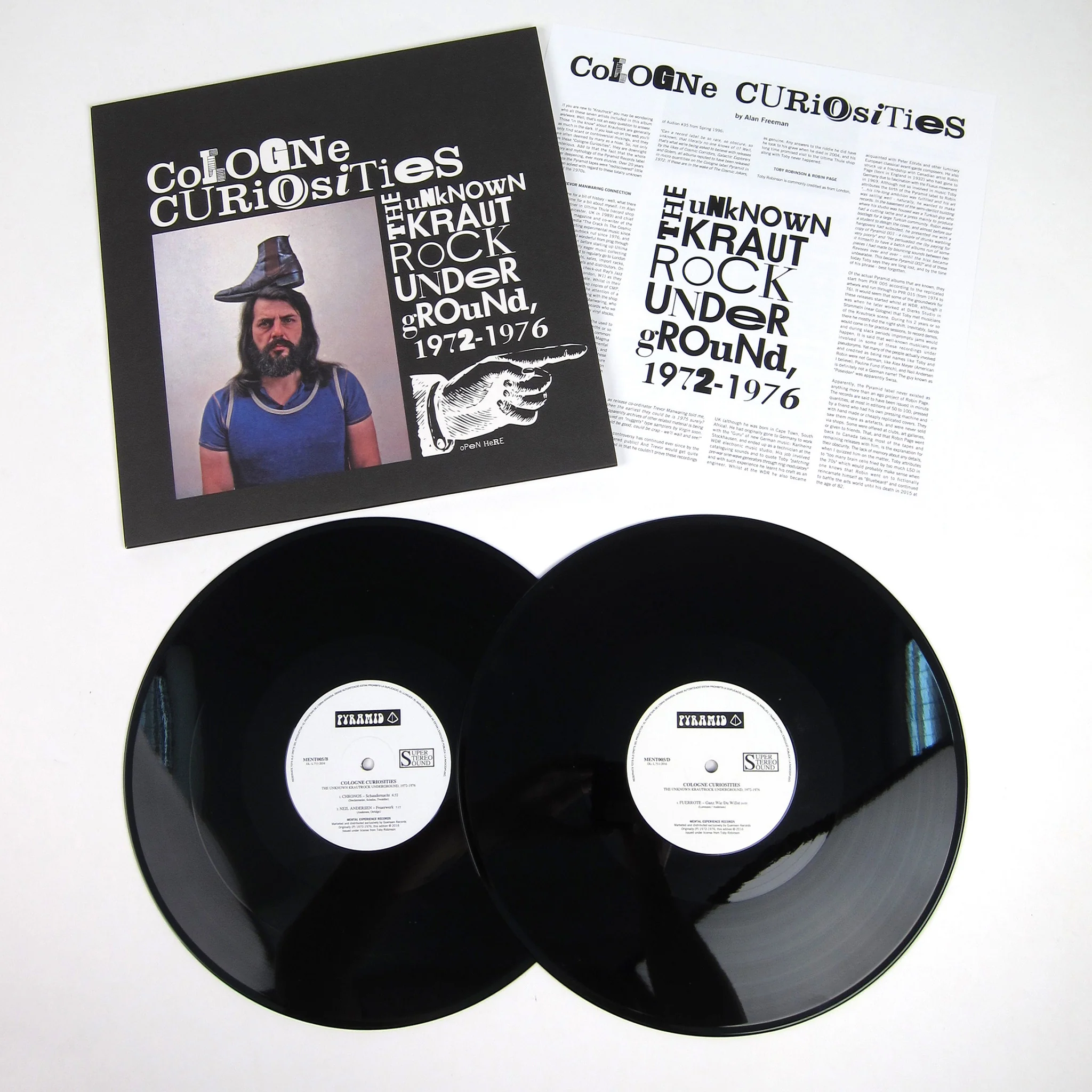 Mental Experience: Cologne Curiosities - The Unknown Krautrock Underground 1972-1976 Vinyl 2LP - Image 2
