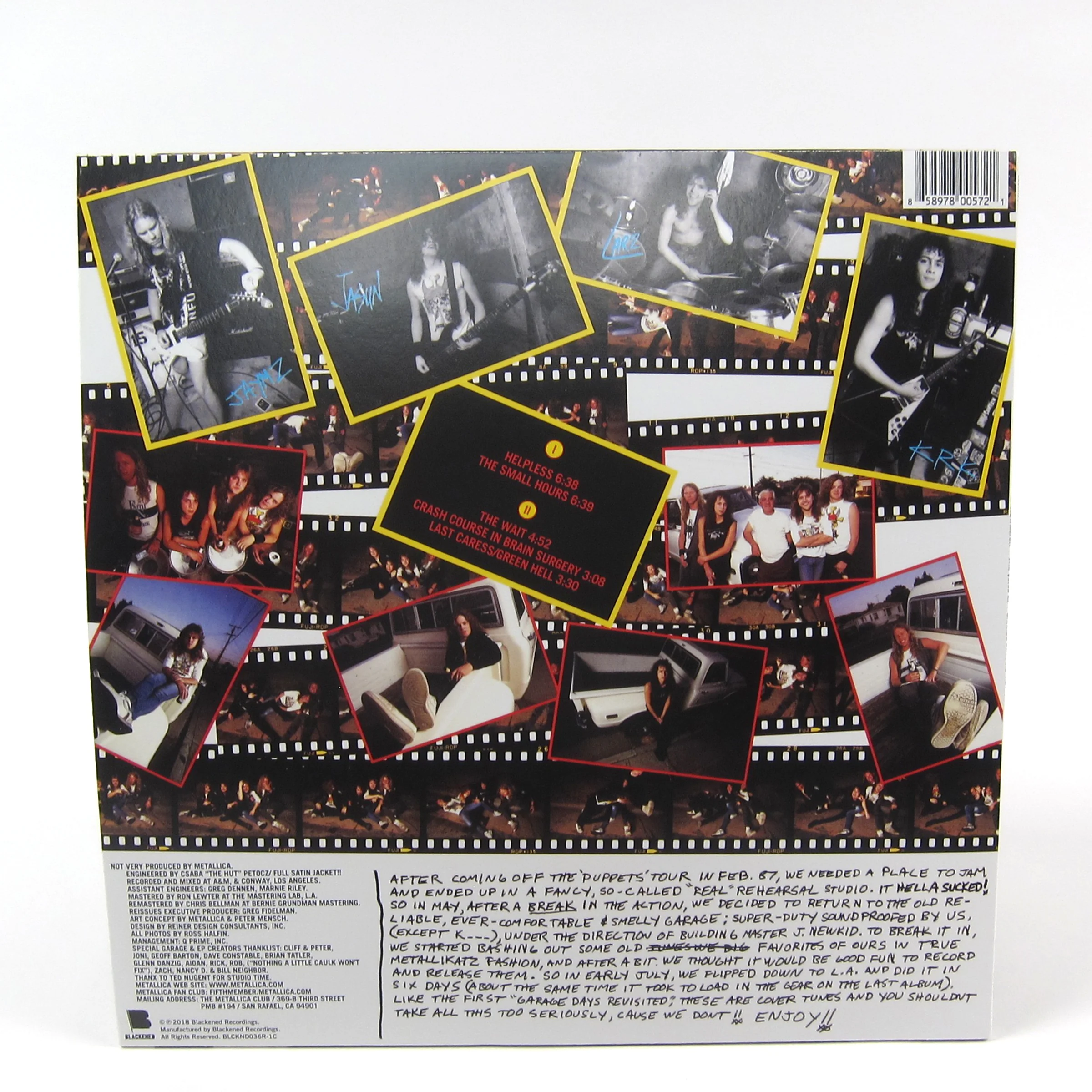 Metallica: The $5.98 EP - Garage Days Re-Revisited (180g, Indie Exclusive Colored Vinyl) Vinyl LP - Image 3