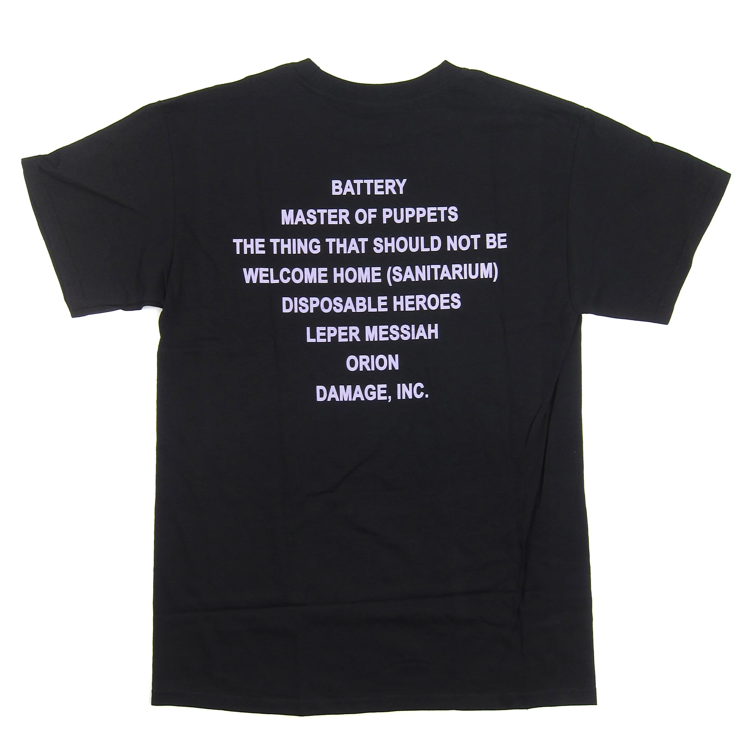 Metallica: Master Of Puppets Shirt - Black - Image 3