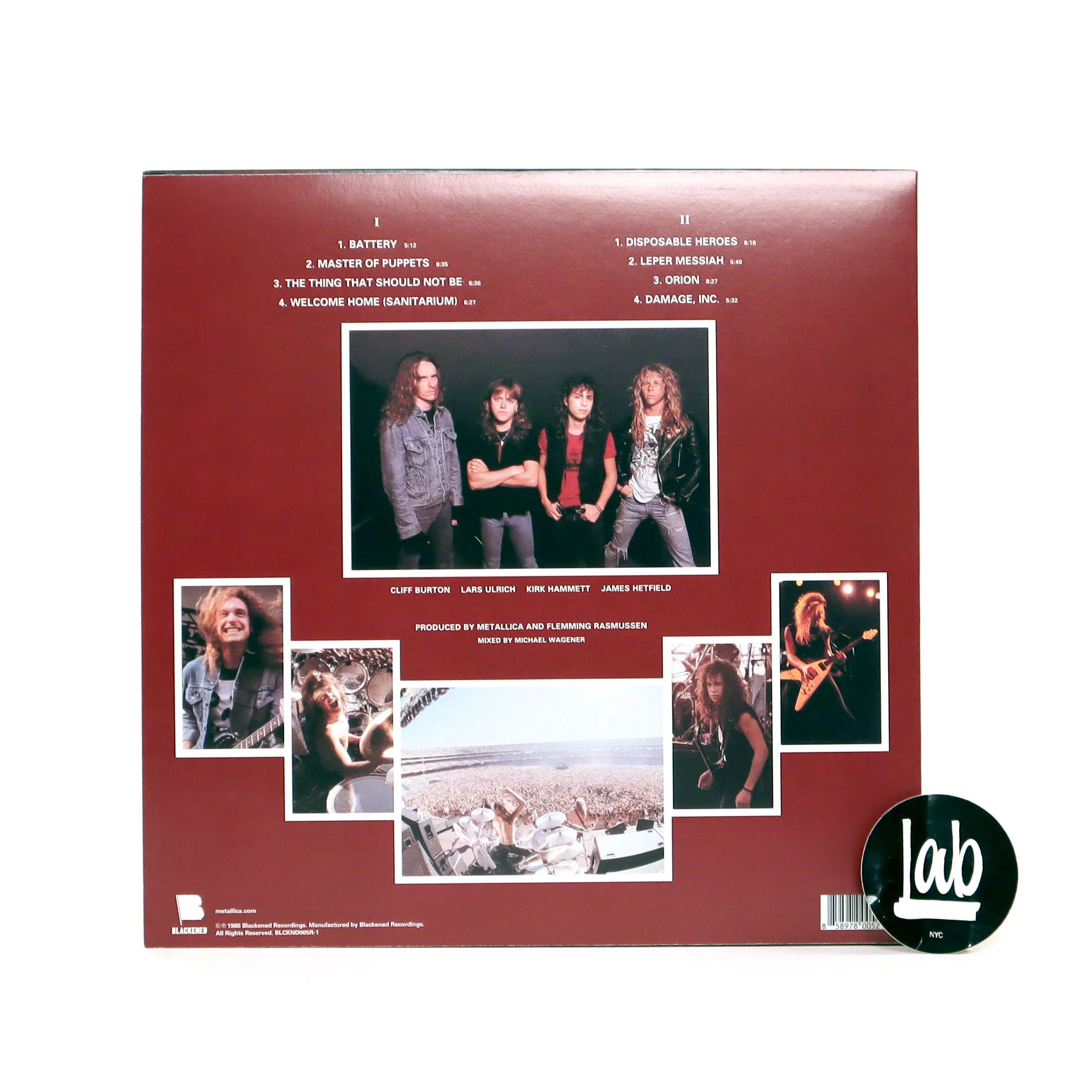 Metallica: Master Of Puppets Vinyl LP - Image 3