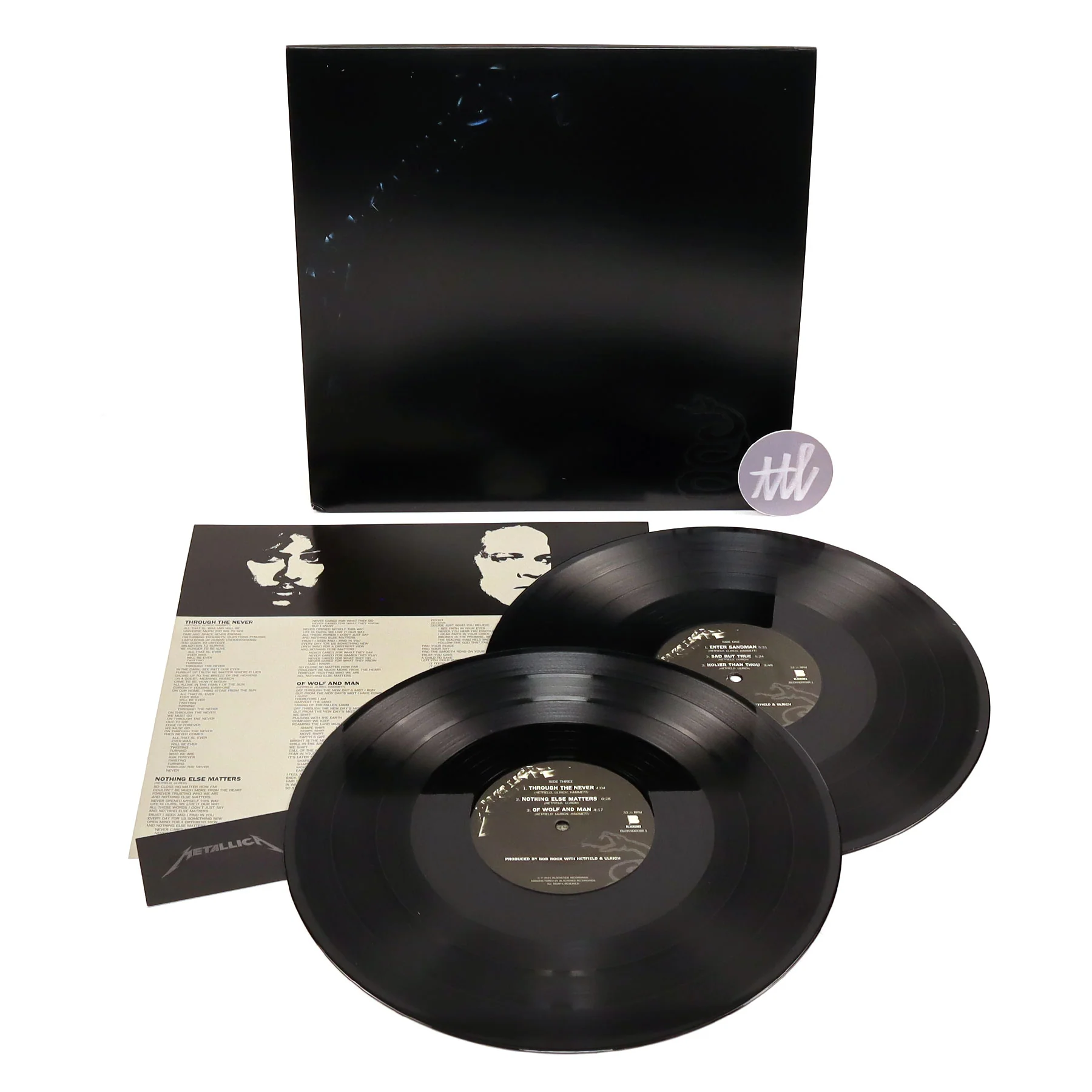 Metallica: Metallica (Black Album) (180g) Vinyl 2LP - Image 2
