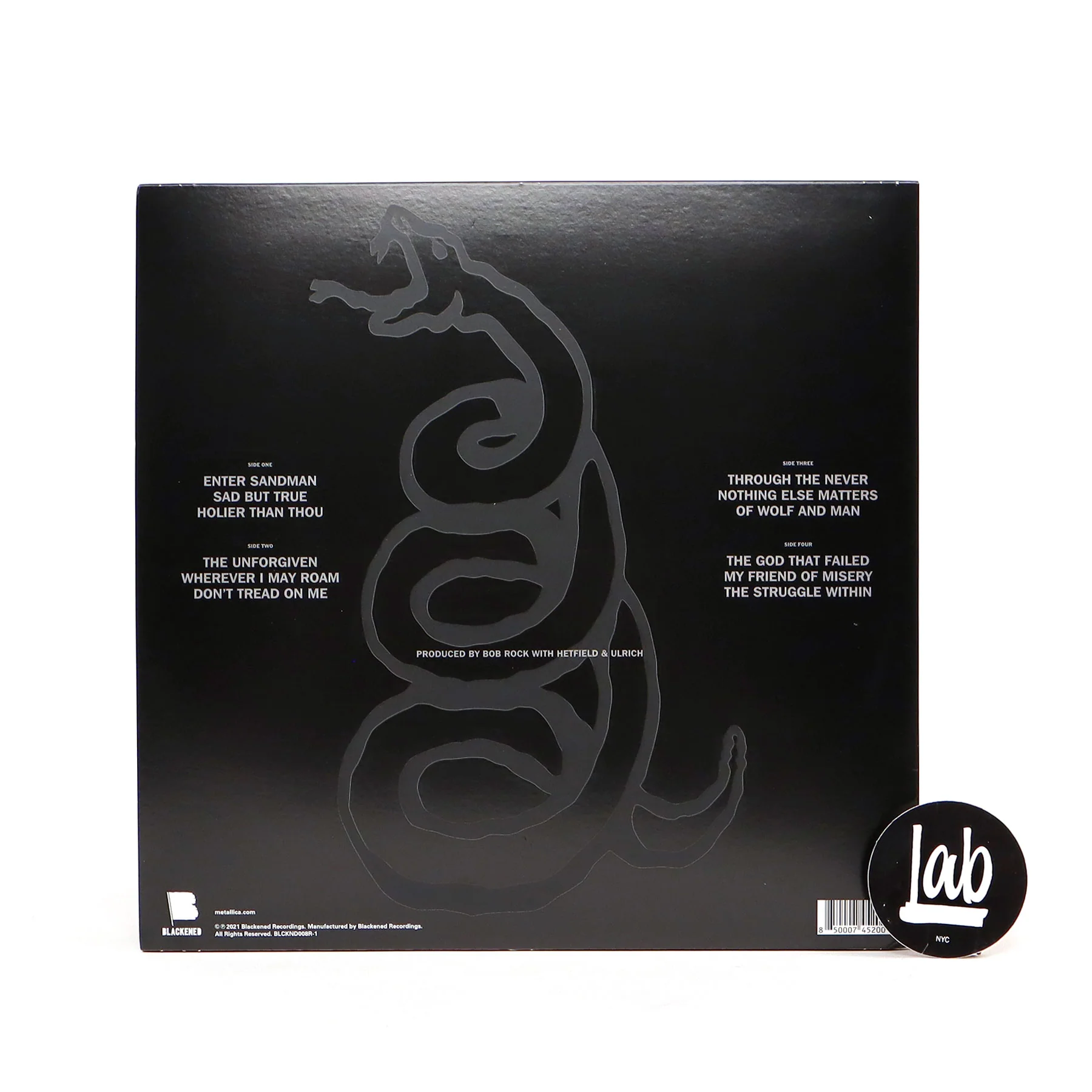 Metallica: Metallica (Black Album) (180g) Vinyl 2LP - Image 4