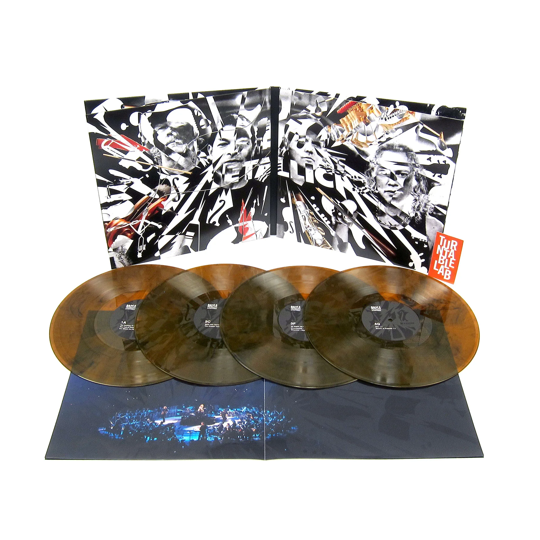 Metallica: S&M2 (Indie Exclusive Colored Vinyl) Vinyl 4LP - Image 2