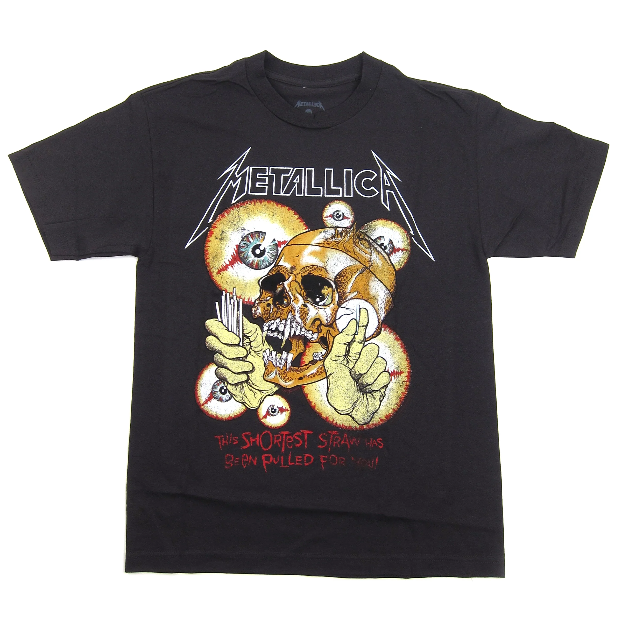Metallica: Shortest Straw Shirt - Charcoal - Image 2