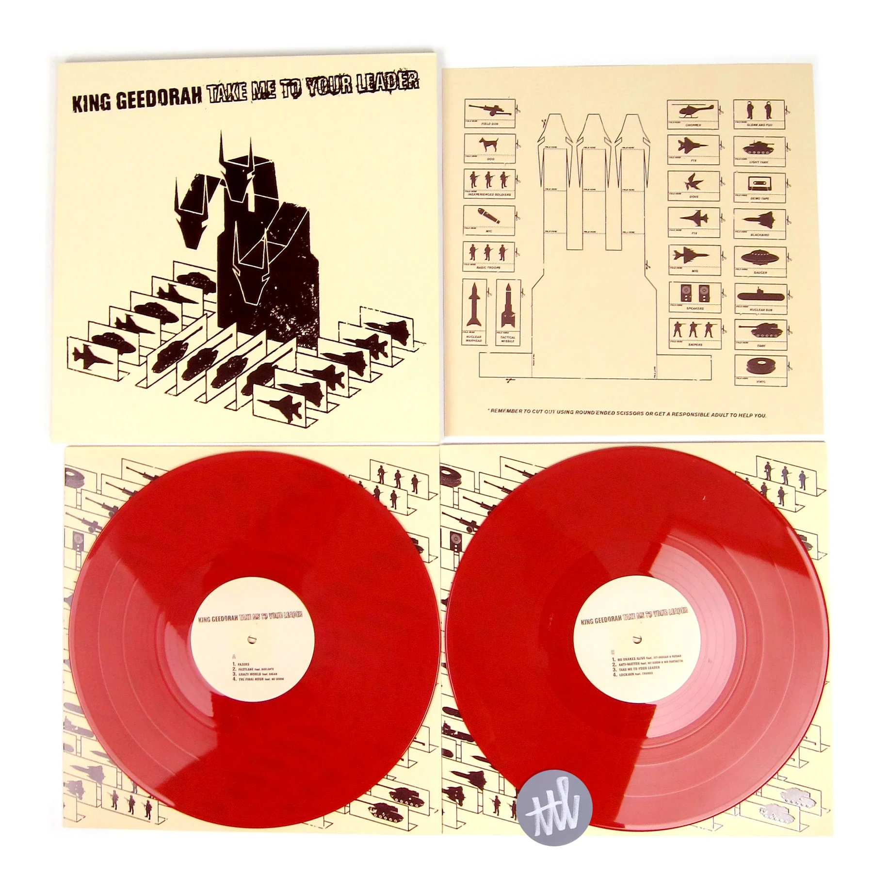 MF Doom: King Geedorah - Take Me To Your Leader (Colored Vinyl) Vinyl 2LP - Image 2