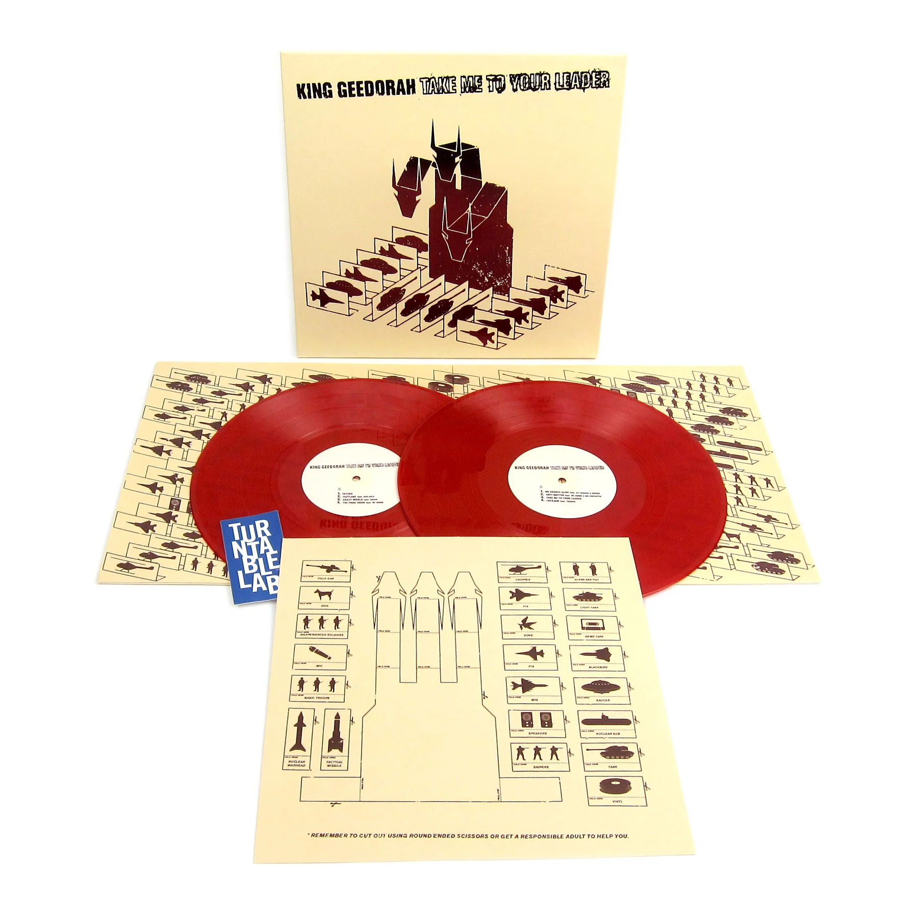 MF Doom: King Geedorah - Take Me To Your Leader (Colored Vinyl) Vinyl 2LP - Image 3