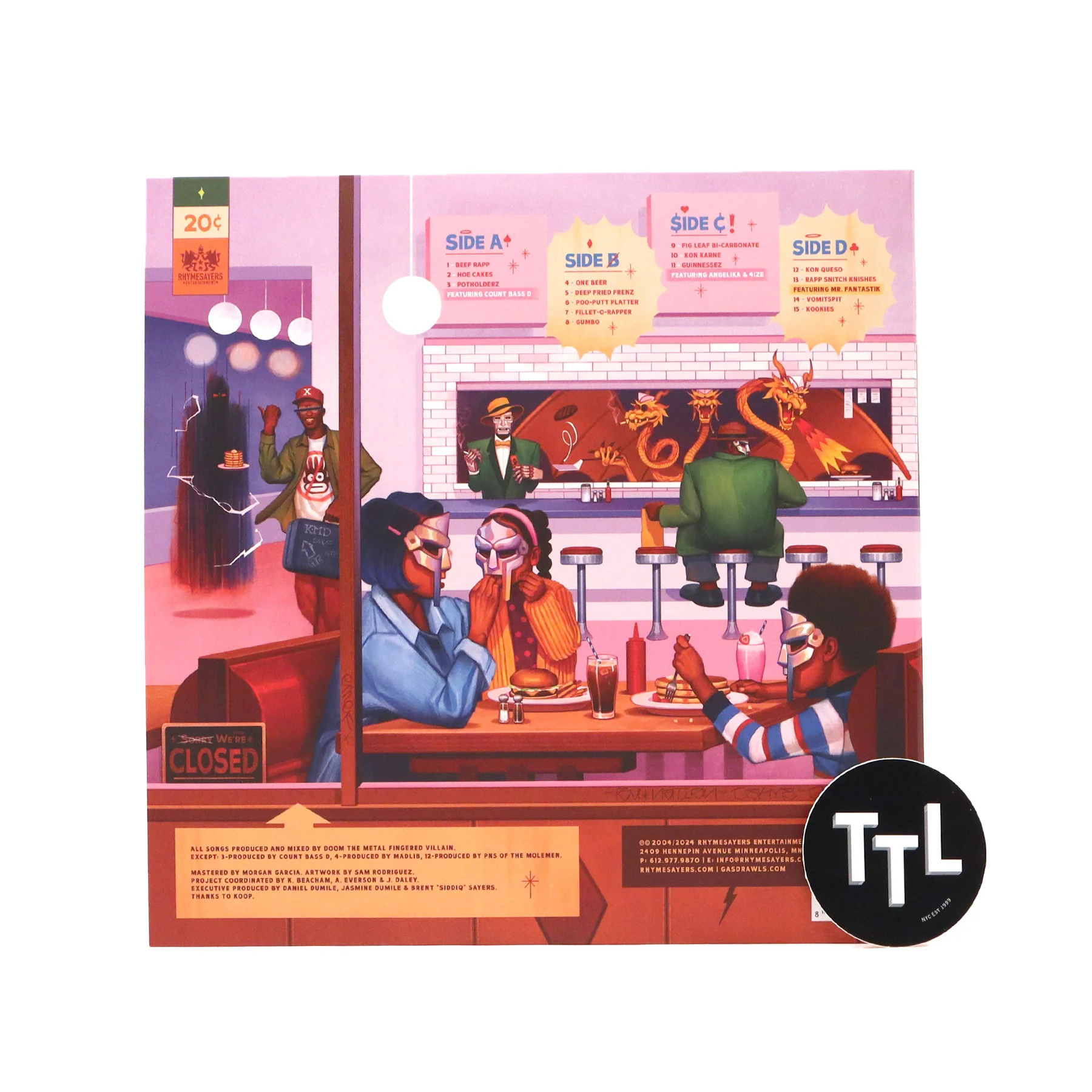 MF Doom: MM..Food - 20th Anniversary Edition (Colored Vinyl) Vinyl 2LP - Image 3