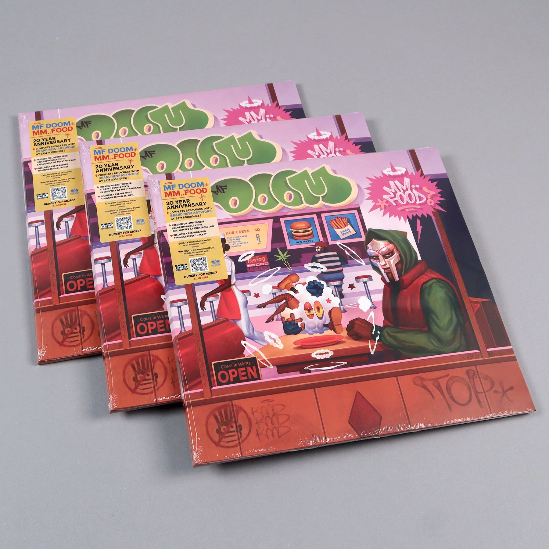MF Doom: MM..Food - 20th Anniversary Edition (Beer Colored Vinyl) Vinyl 2LP - Turntable Lab Exclusive - LIMIT 1 PER CUSTOMER - Image 5
