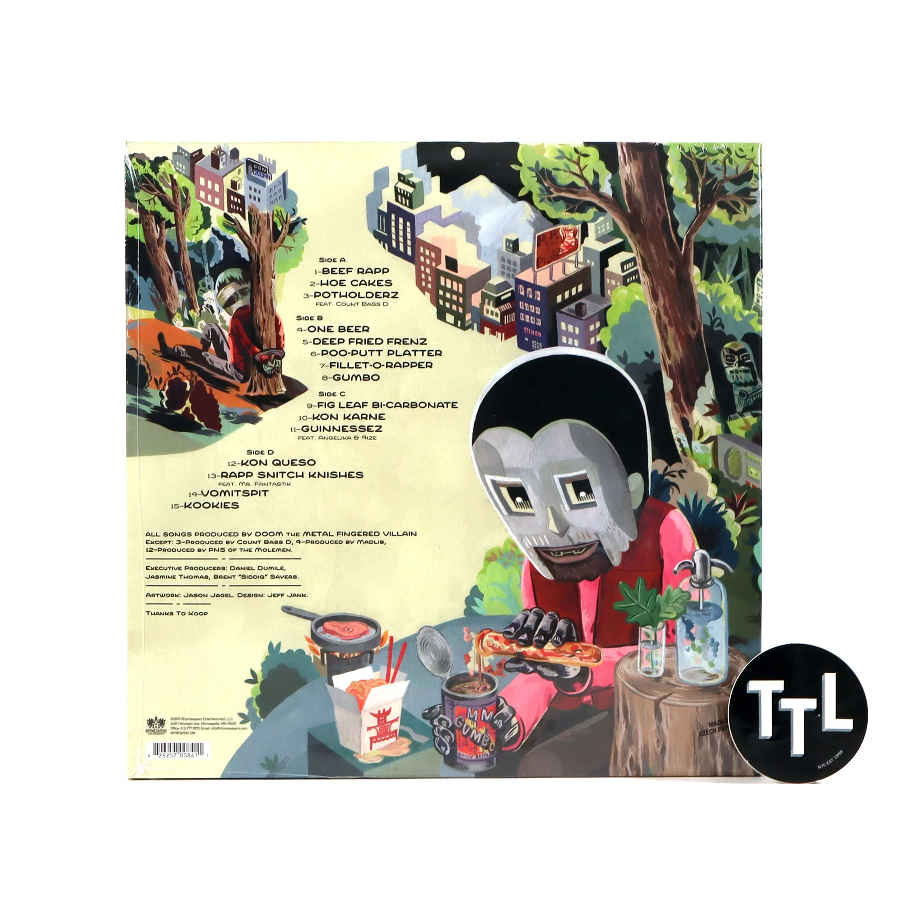 MF Doom: MM..Food (Colored Vinyl) Vinyl 2LP - Image 3