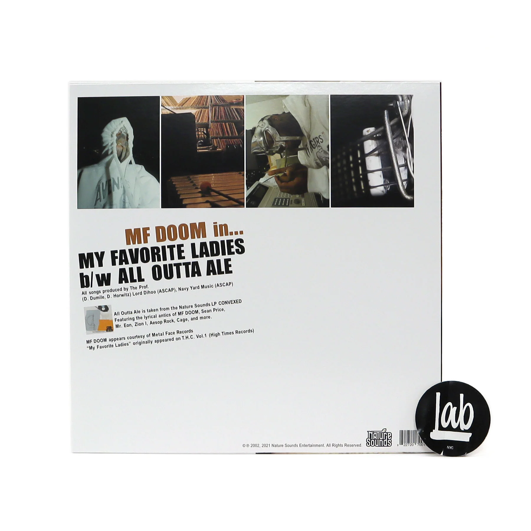 MF Doom: My Favorite Ladies Vinyl 12" - Image 2