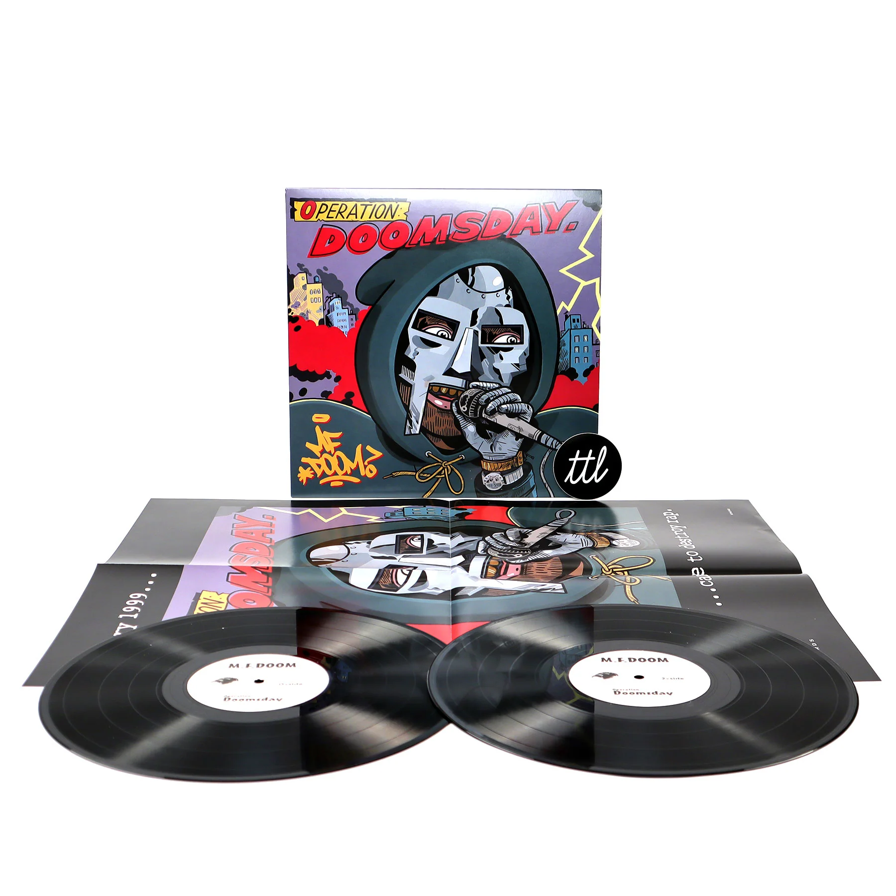 MF Doom: Operation Doomsday - Alternate Cover Vinyl 2LP - Image 2