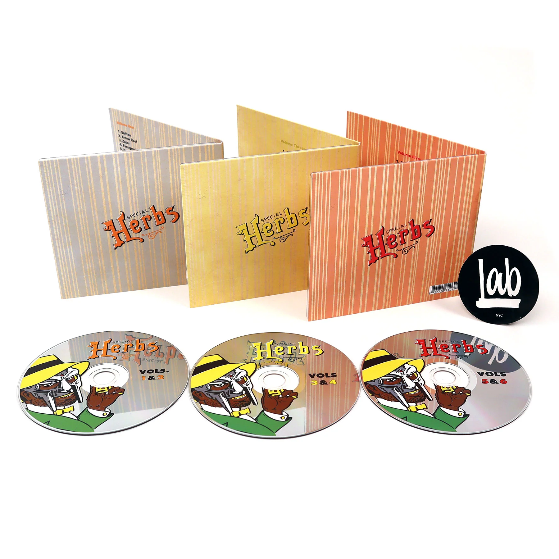 MF Doom: Special Herbs 3xCD Bundle (Vol.1-6) - Image 3
