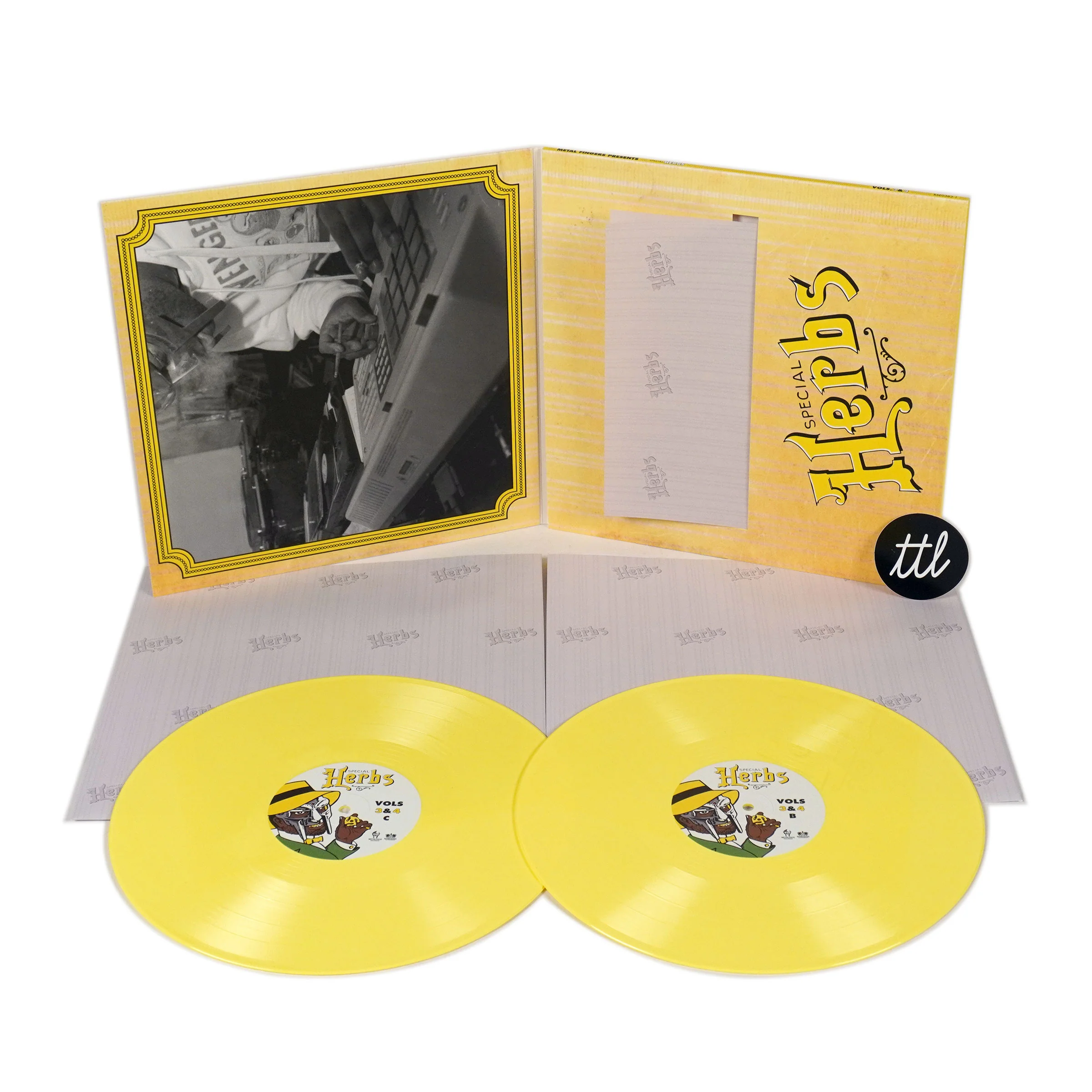 MF Doom: Special Herbs Volumes 3&4 (Colored Vinyl) Vinyl 2LP - Image 2