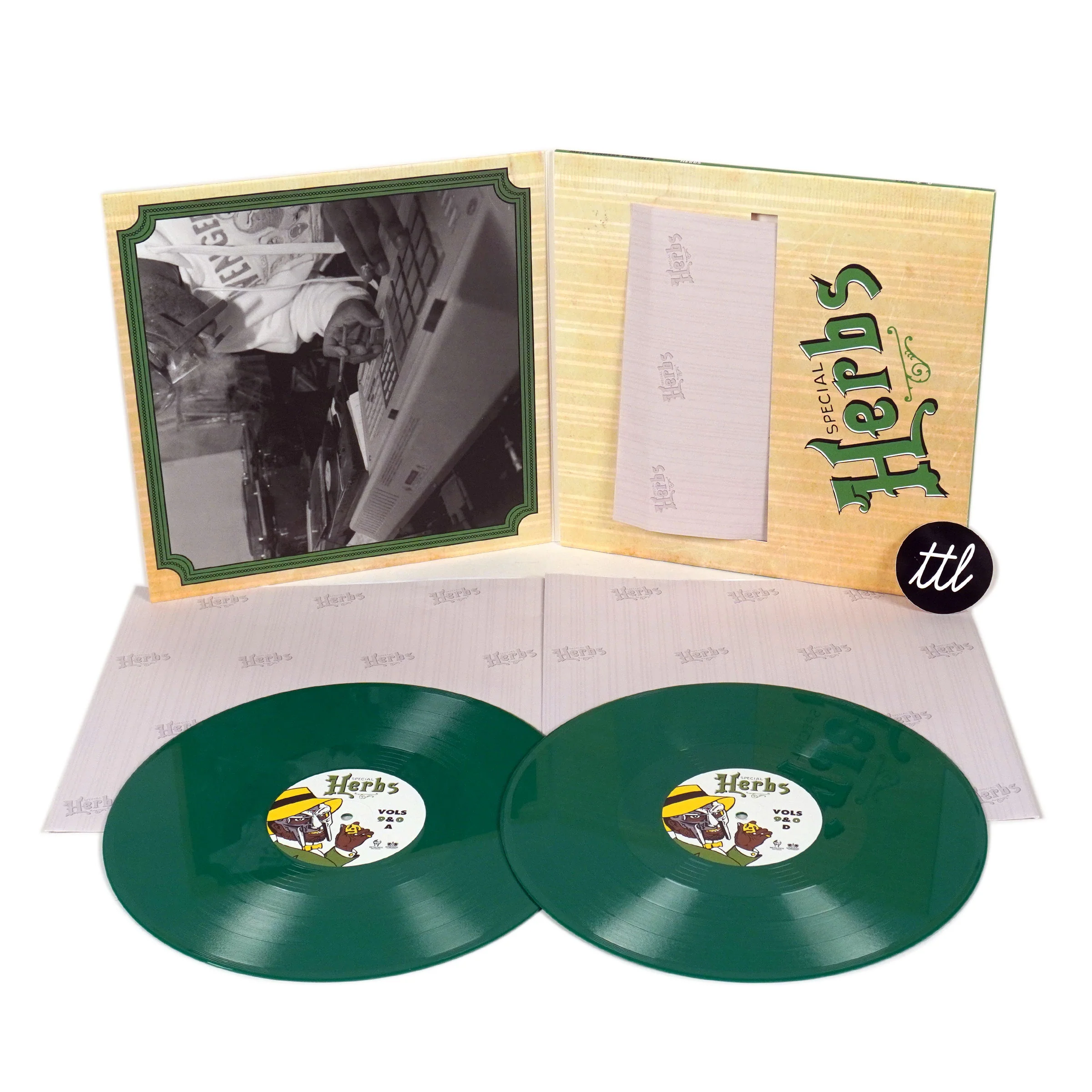 MF Doom: Special Herbs Volumes 9&0 (Colored Vinyl) Vinyl 2LP - Image 2