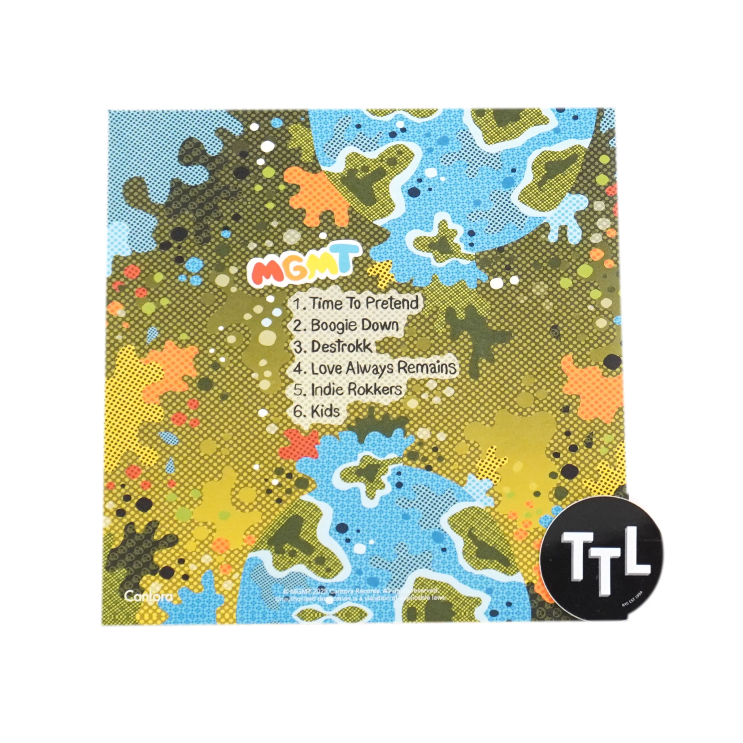 MGMT: Time To Pretend (Colored Vinyl) Vinyl LP - Image 3