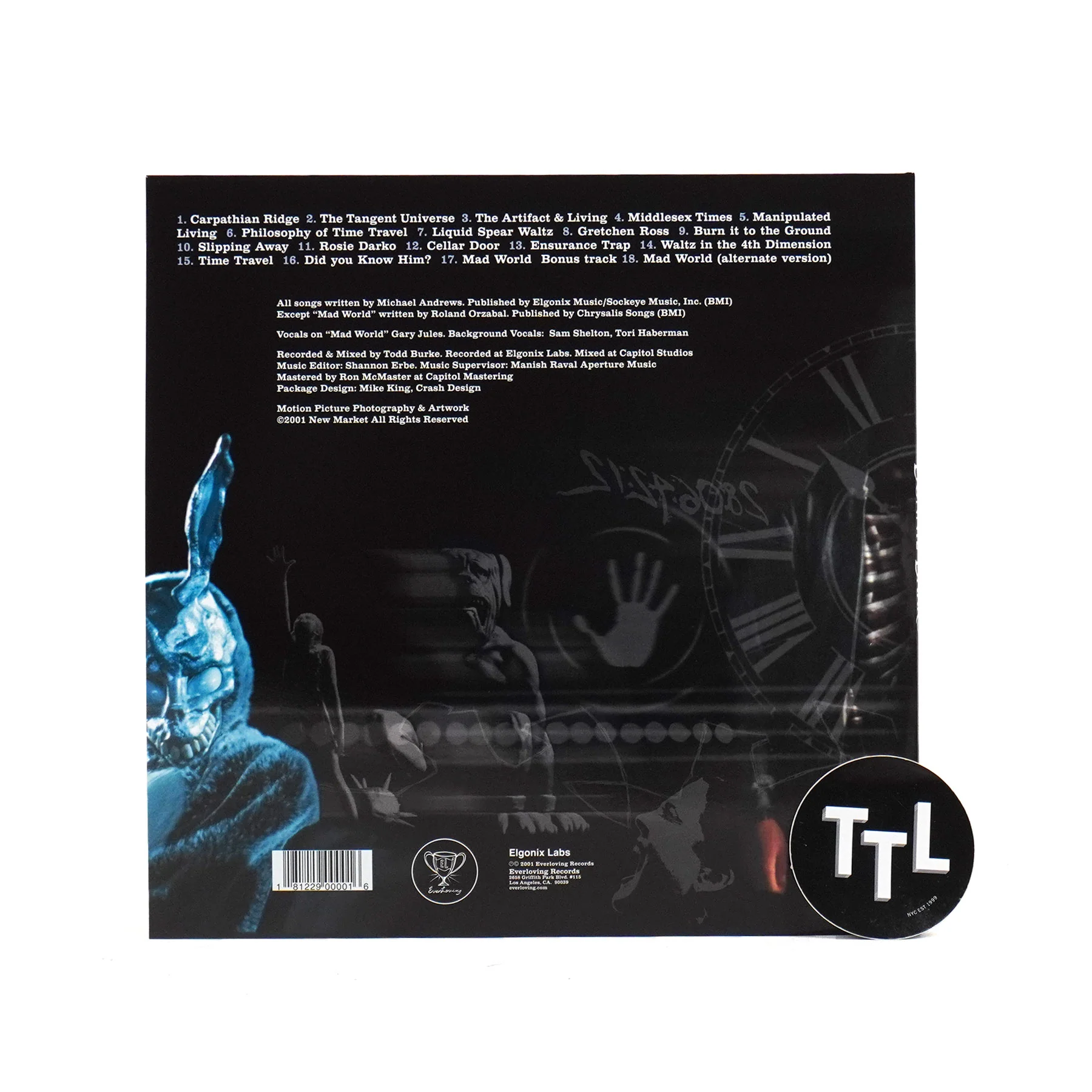 Michael Andrews: Donnie Darko - Original Motion Picture Score (180g) Vinyl LP - Image 3
