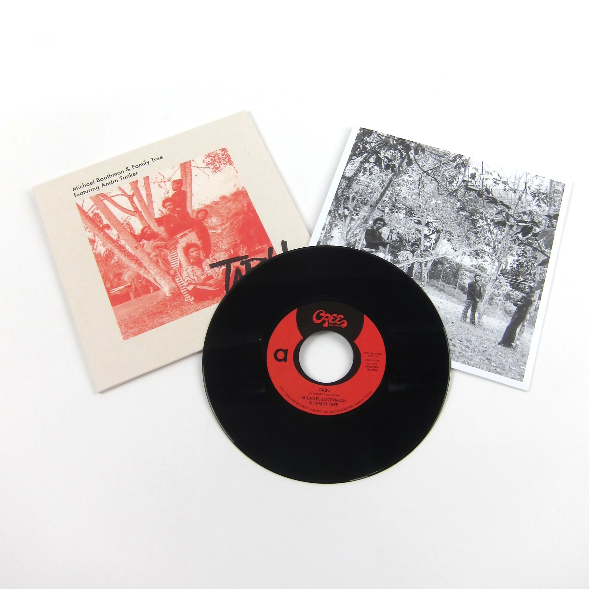 Michael Boothman & Family Tree: Tabu Vinyl 7" - Image 2