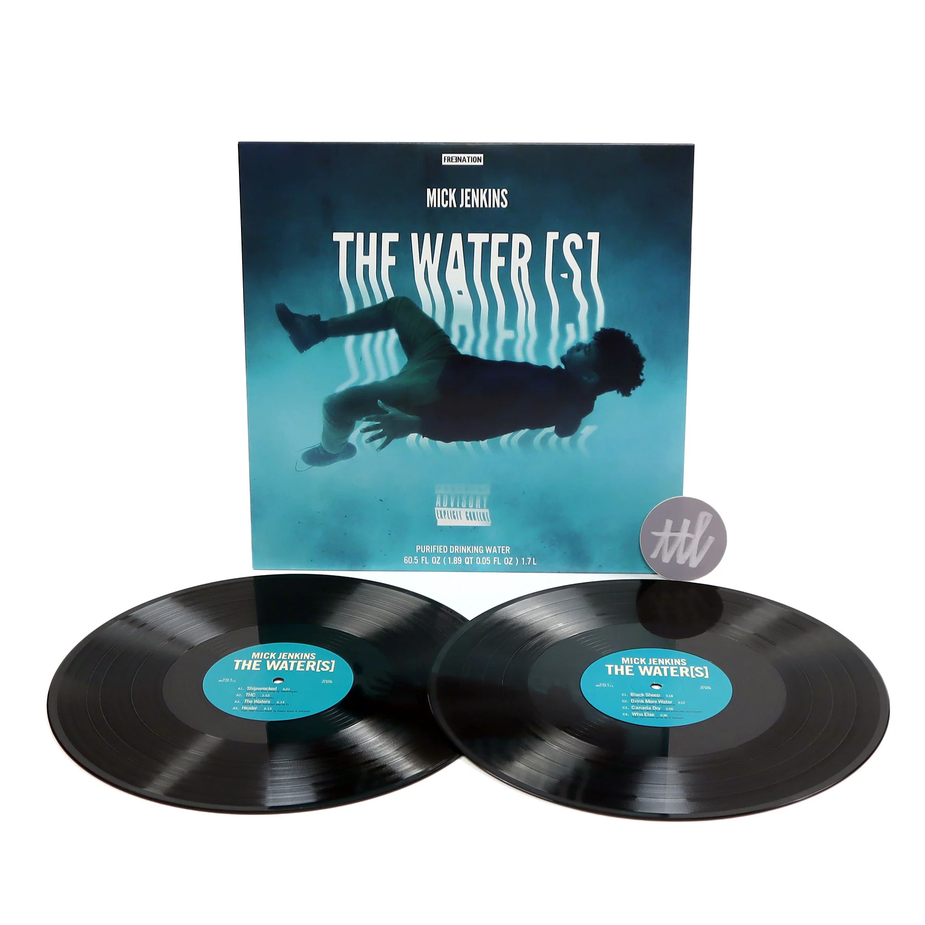 Mick Jenkins: The Water(s) Vinyl 2LP - Image 2