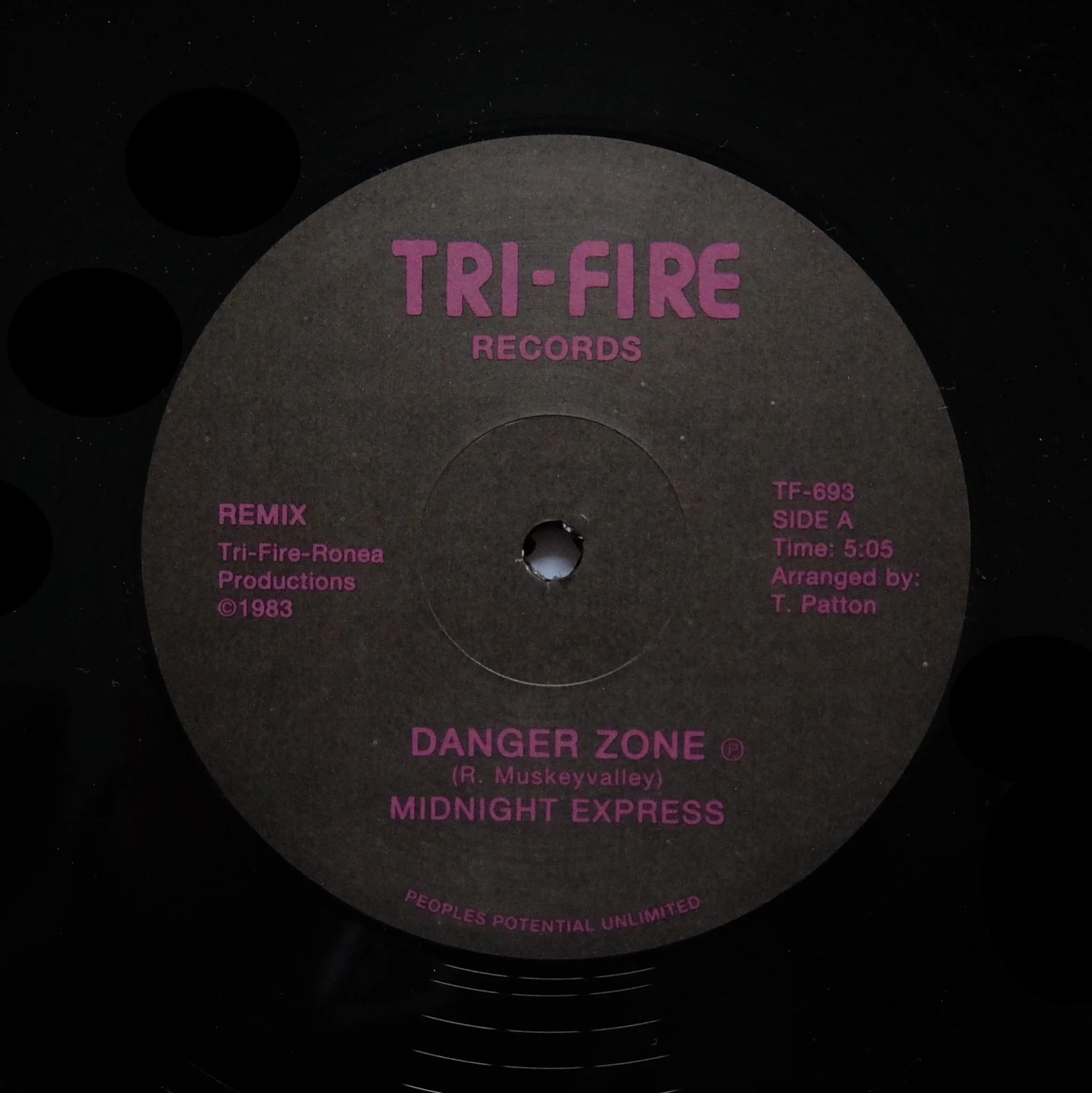 Midnight Express: Danger Zone Vinyl 12" - Image 3