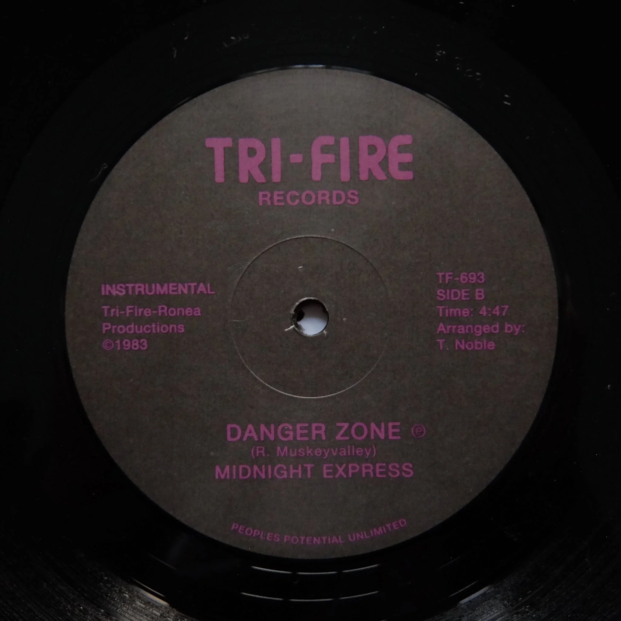 Midnight Express: Danger Zone Vinyl 12" - Image 4