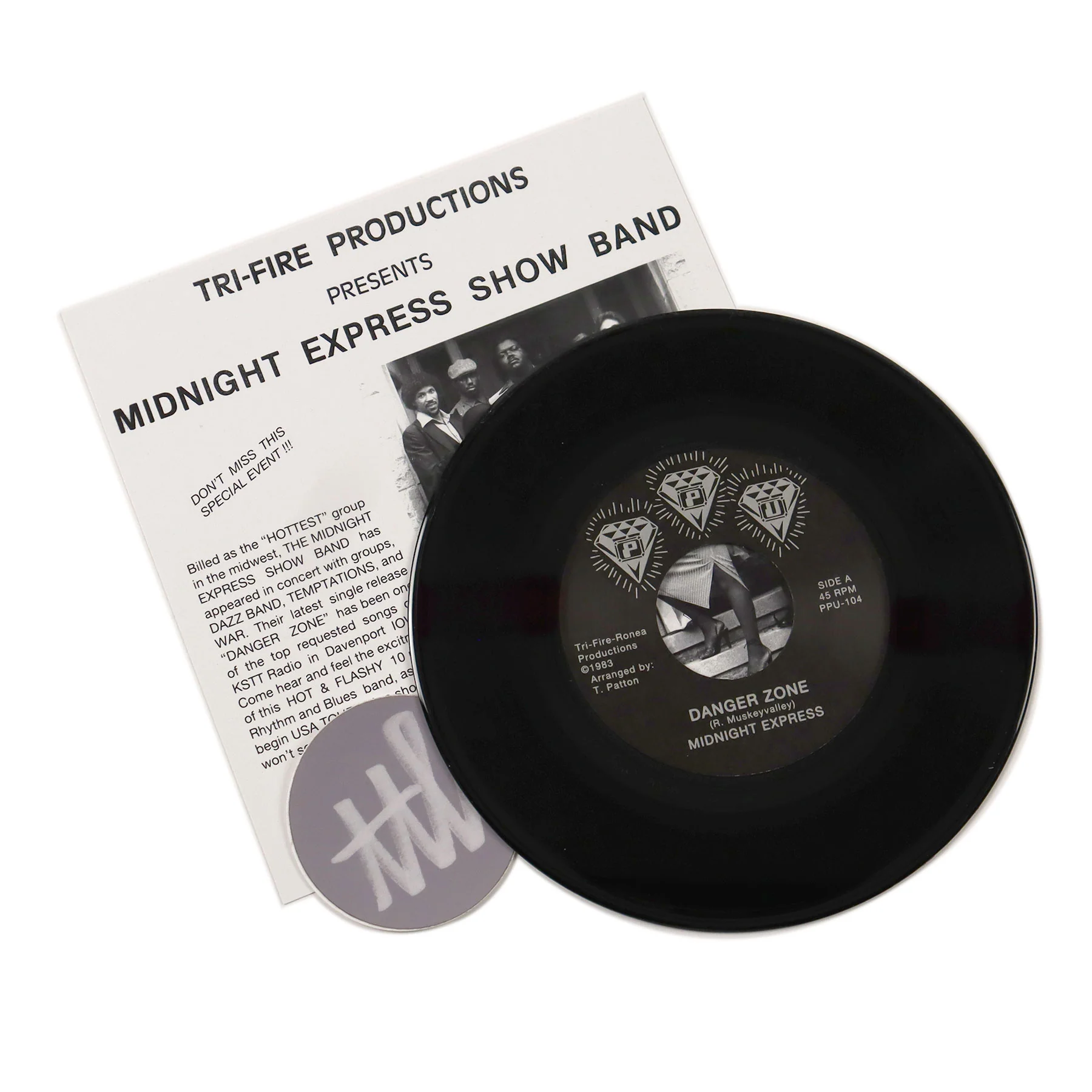 Midnight Express: Danger Zone Vinyl 7" - Image 2