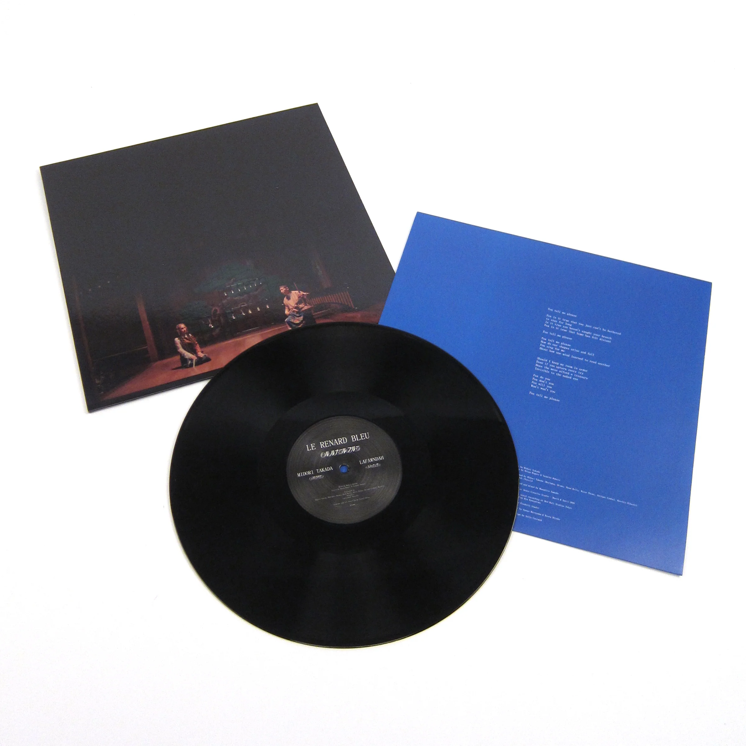 Midori Takada & Lafawndah: Le Renard Bleu Vinyl LP - Image 2